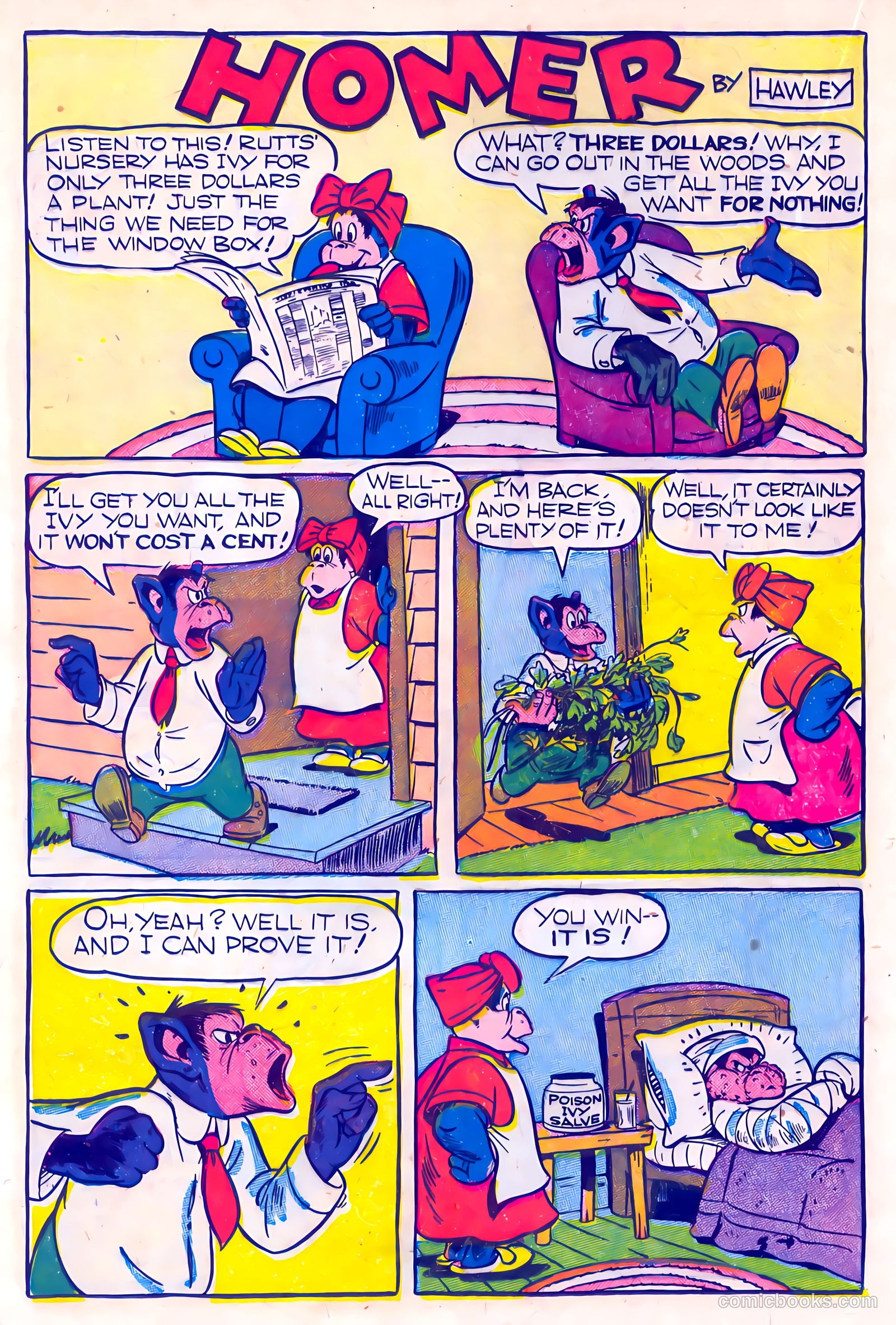 Ha Ha Comics #44 (1947) — page 34 of 52