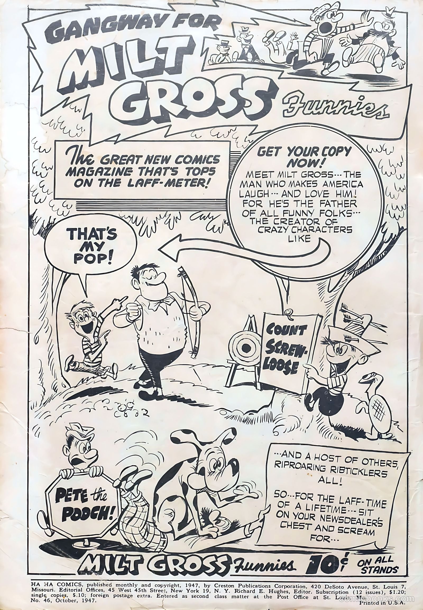 Ha Ha Comics #46 (1947) — page 2 of 52