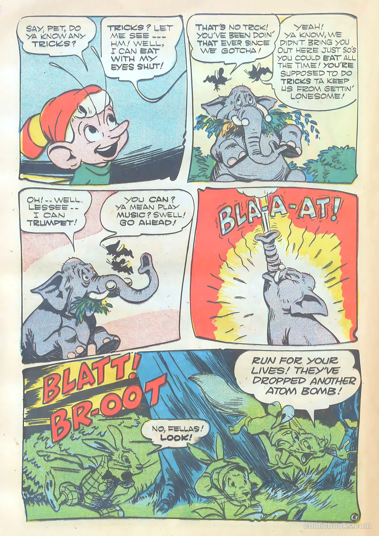 Ha Ha Comics #48 (1947) — page 36 of 52