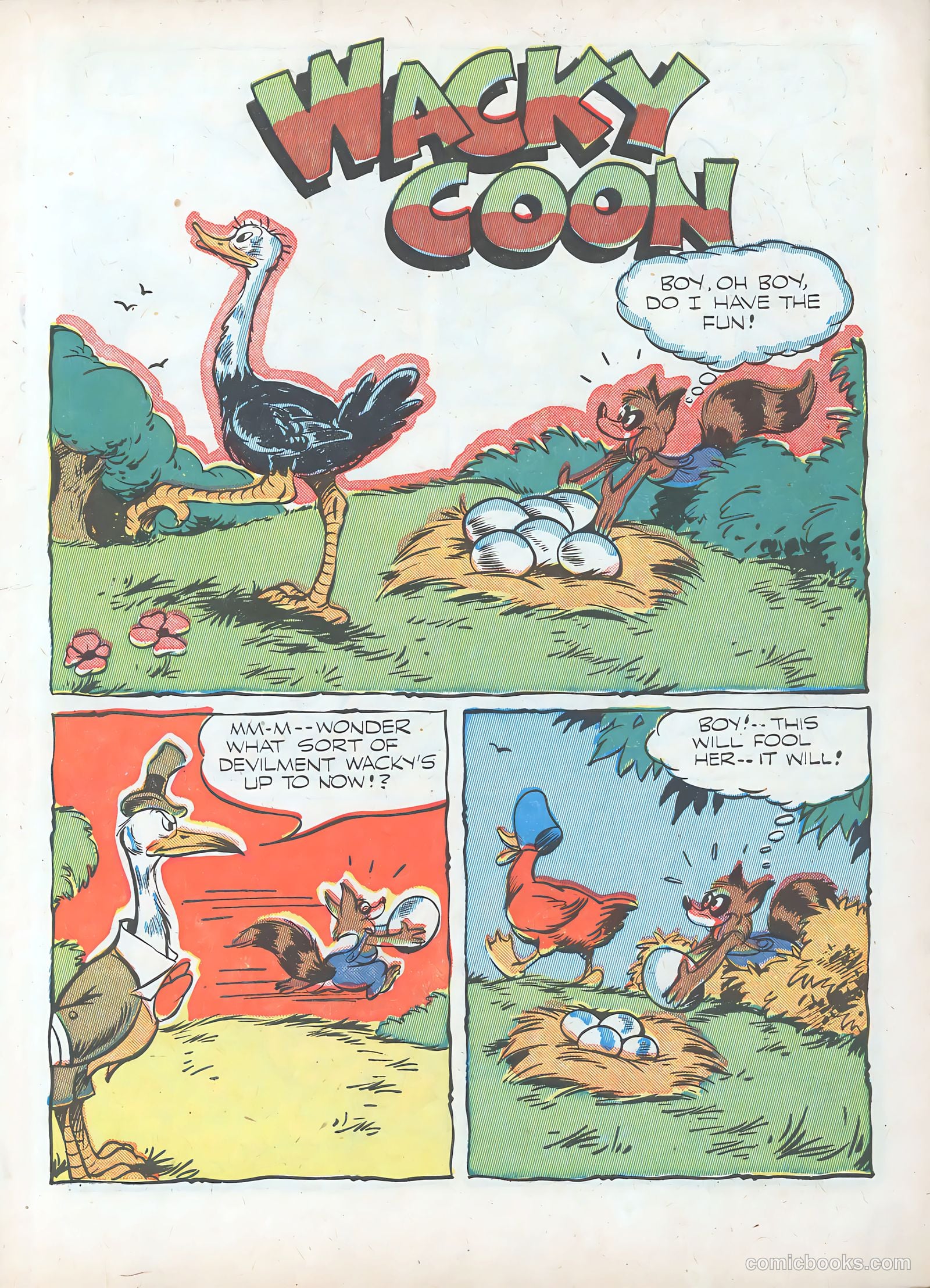 Ha Ha Comics #5 (1944) — page 3 of 60