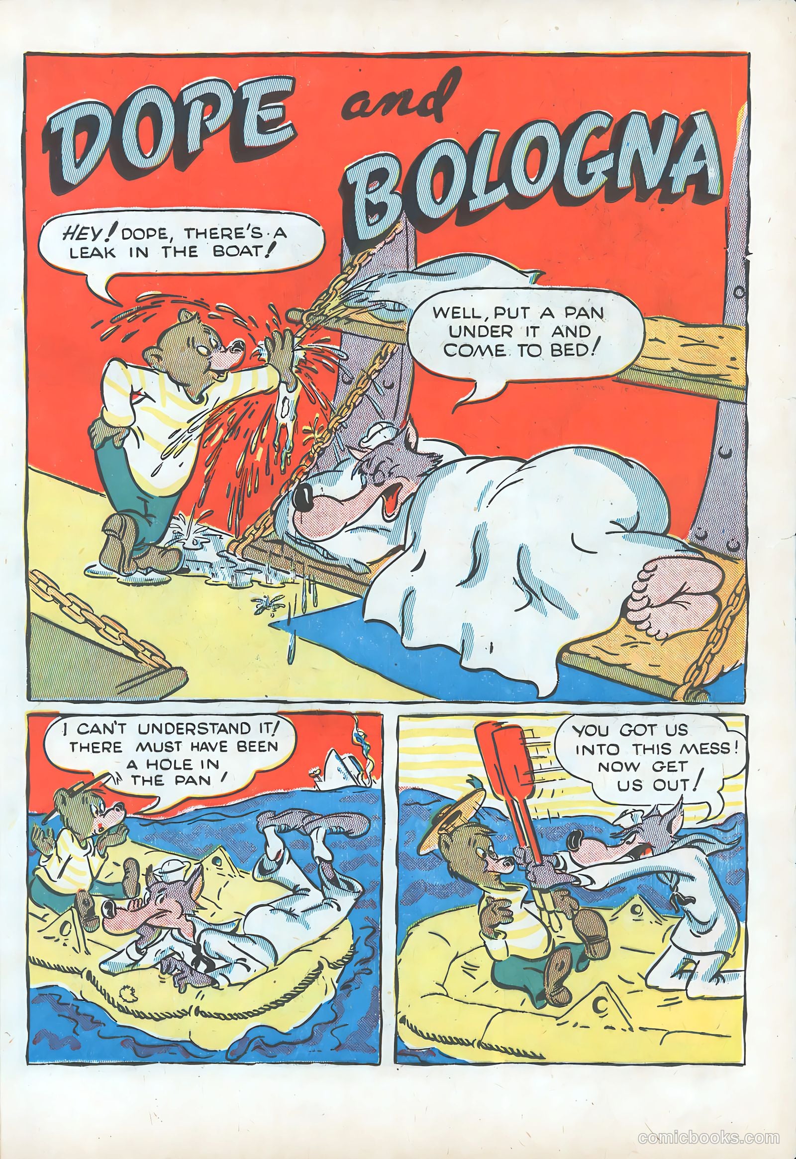 Ha Ha Comics #5 (1944) — page 33 of 60