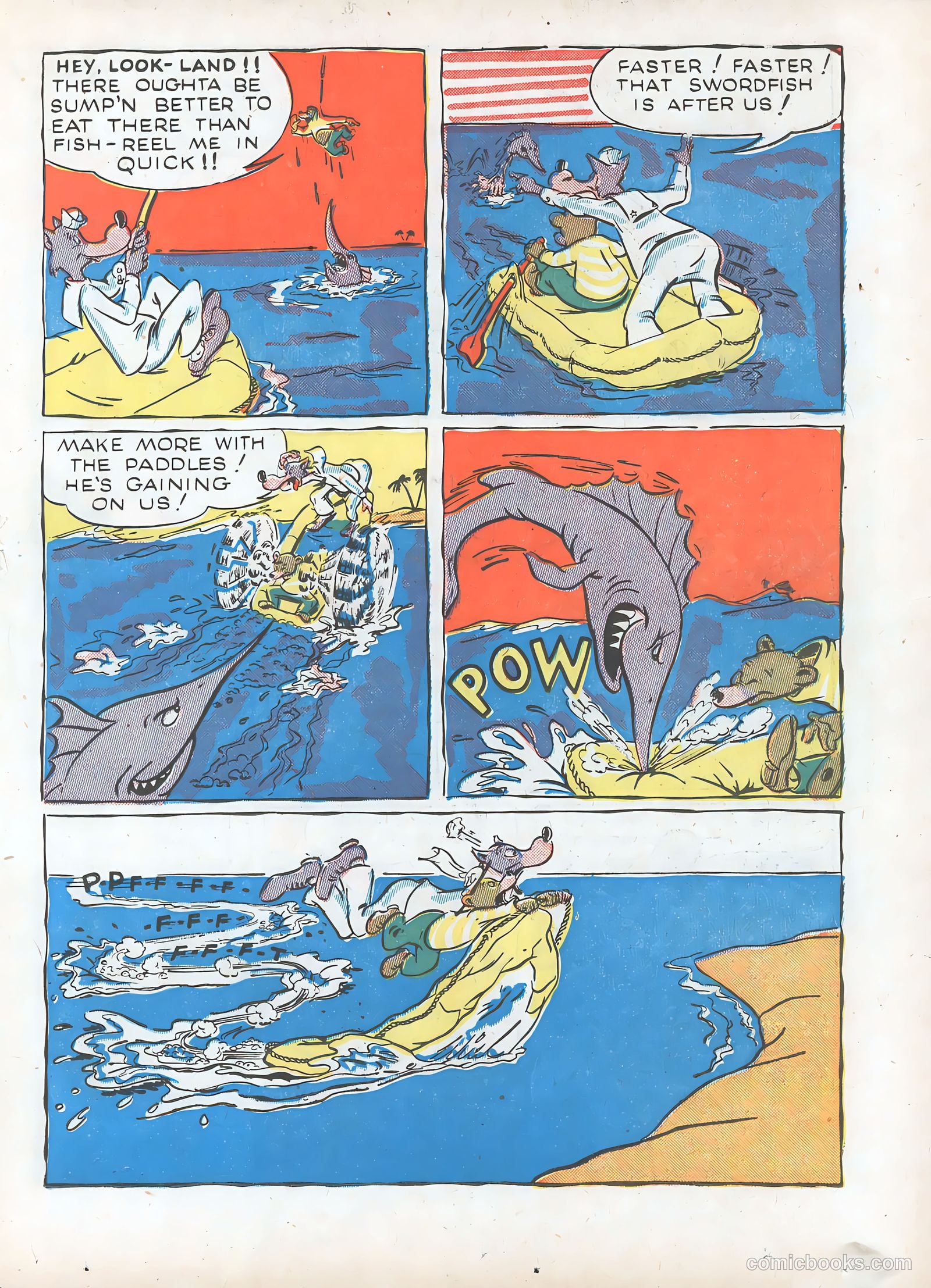 Ha Ha Comics #5 (1944) — page 35 of 60