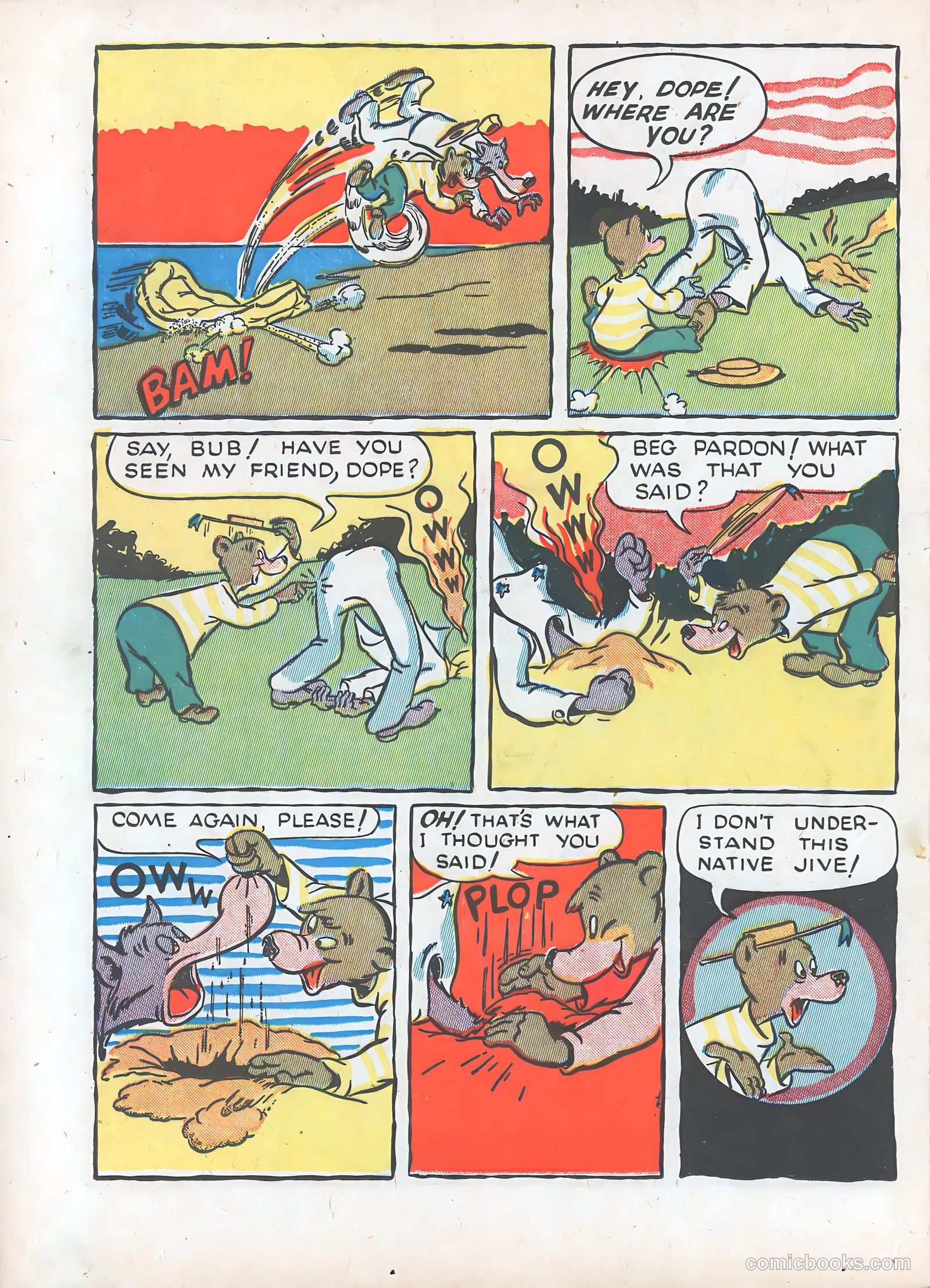 Ha Ha Comics #5 (1944) — page 36 of 60