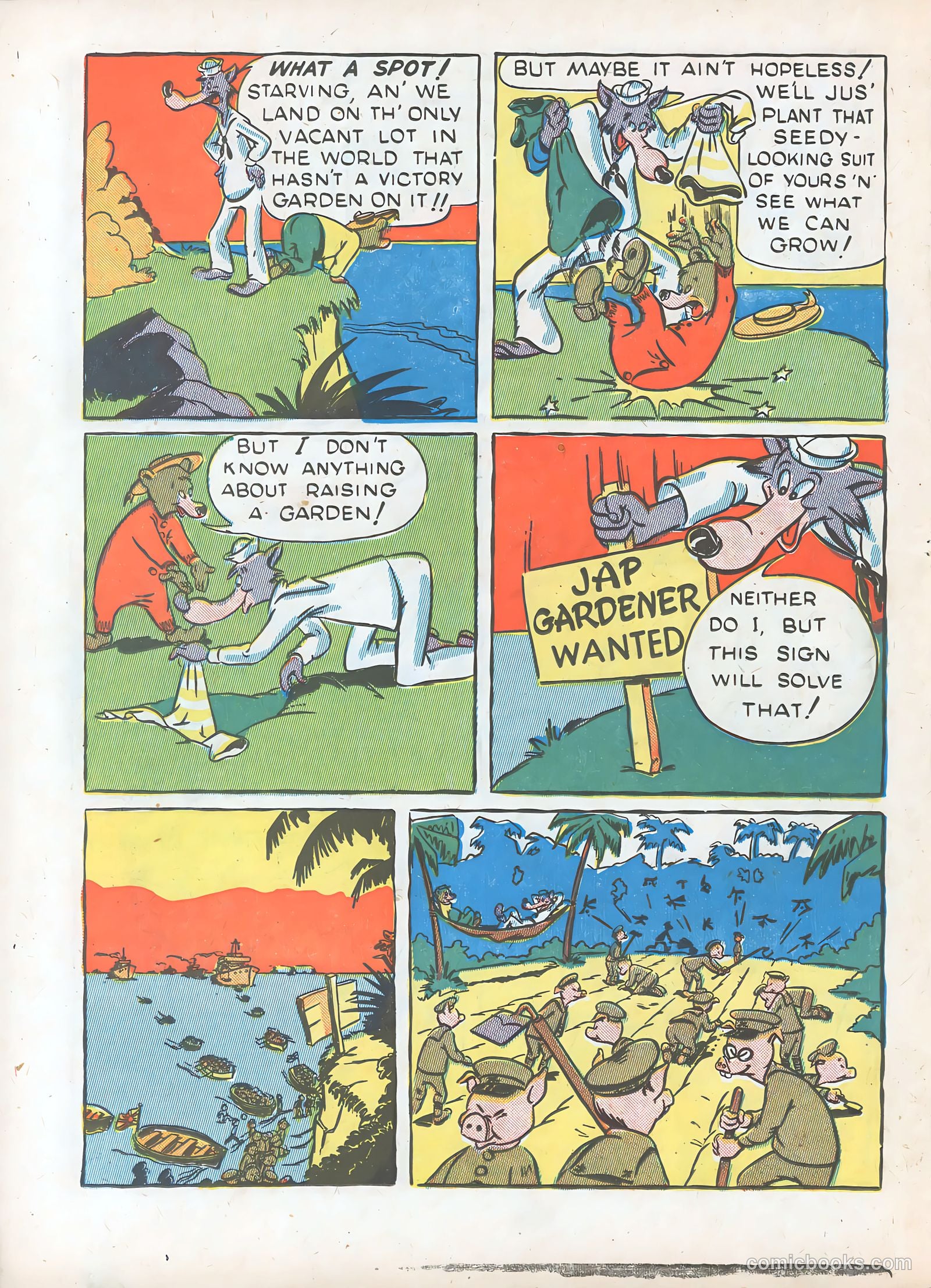 Ha Ha Comics #5 (1944) — page 38 of 60