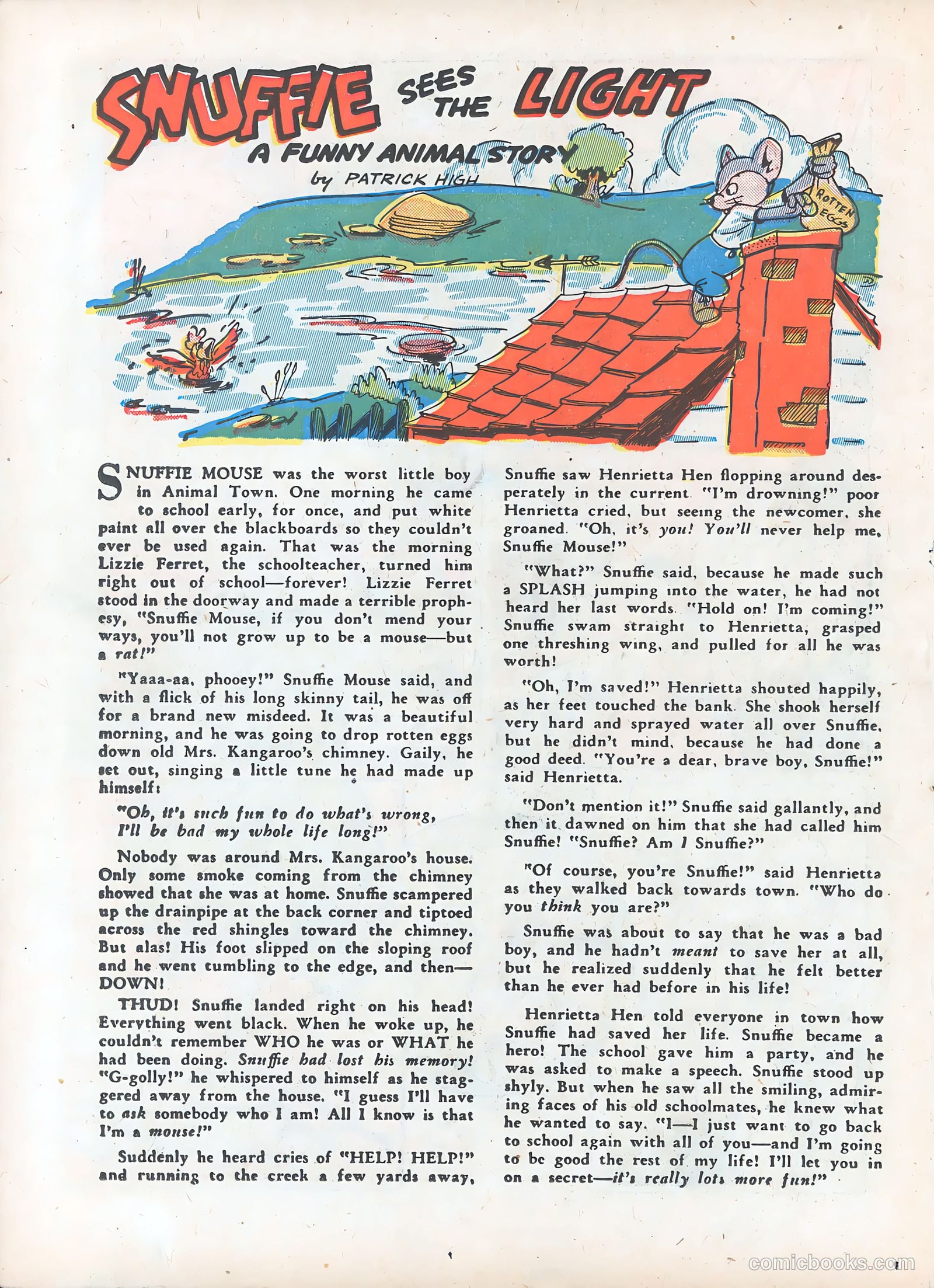Ha Ha Comics #5 (1944) — page 40 of 60