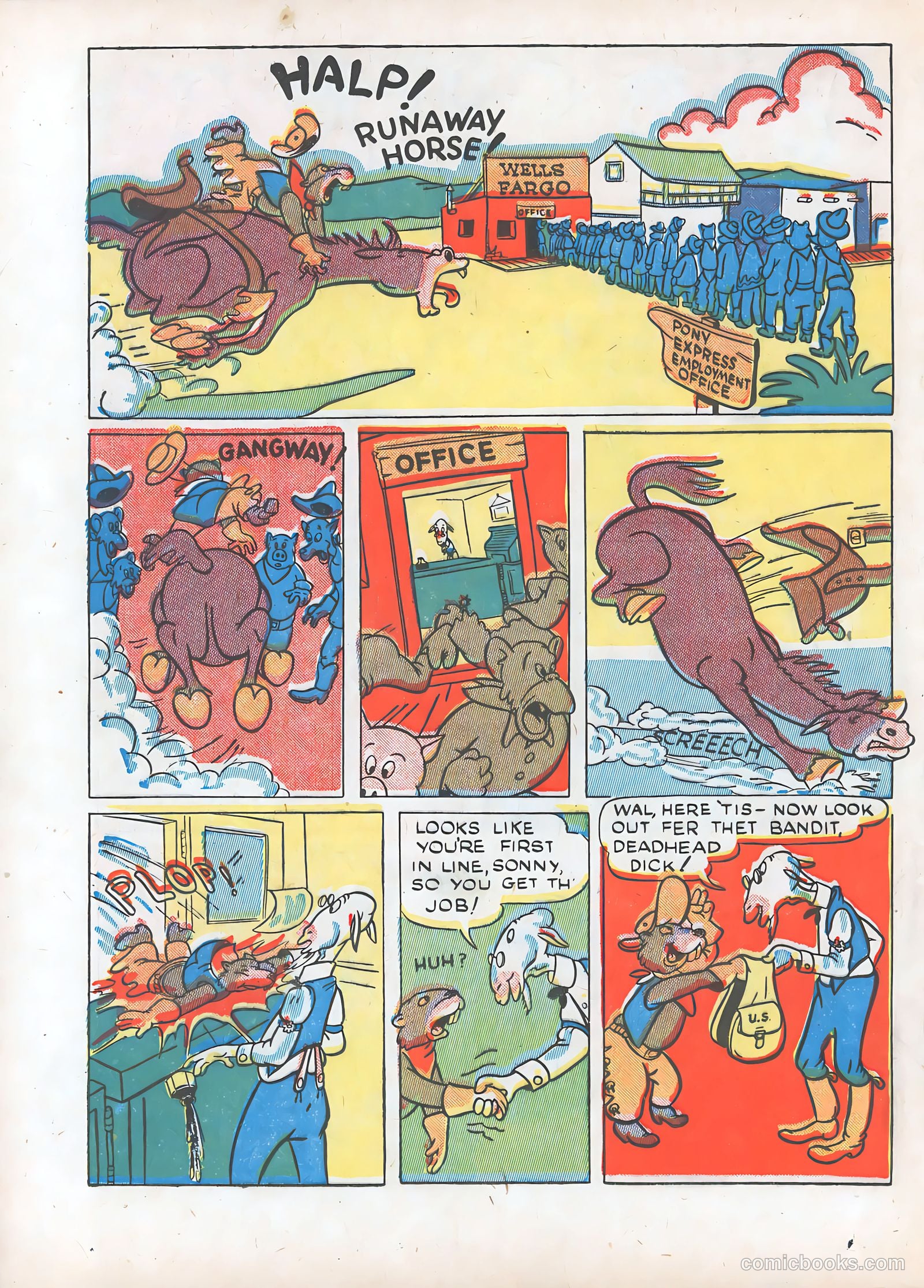 Ha Ha Comics #5 (1944) — page 42 of 60