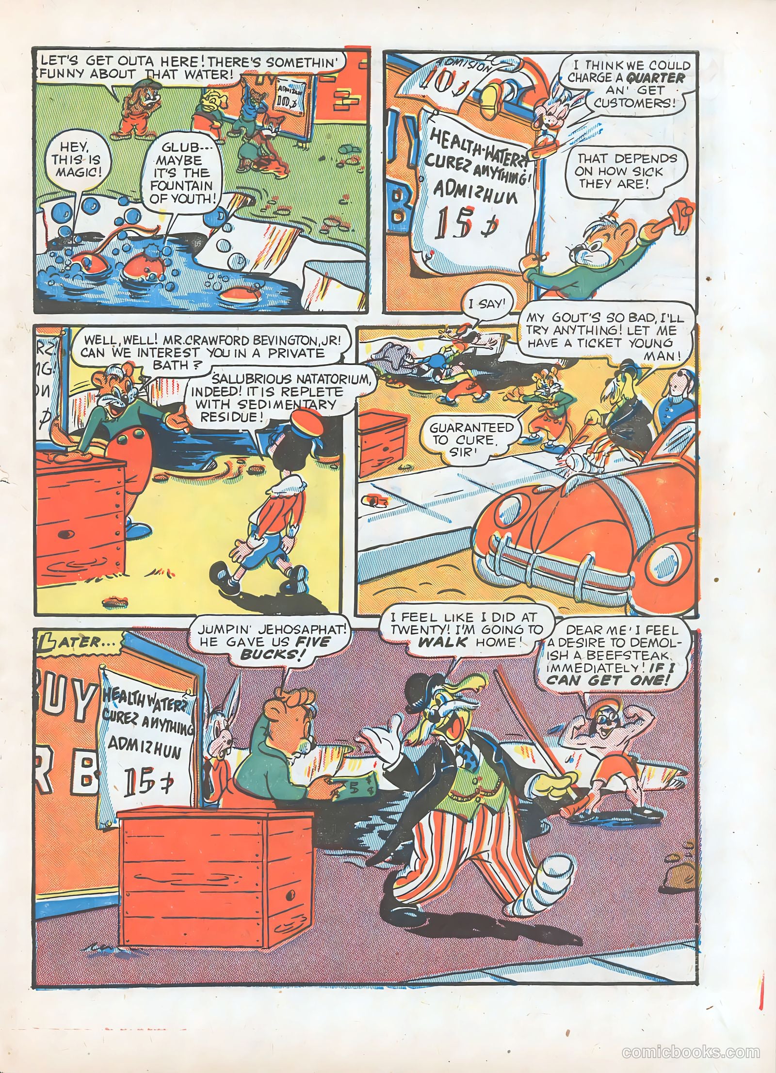 Ha Ha Comics #5 (1944) — page 49 of 60