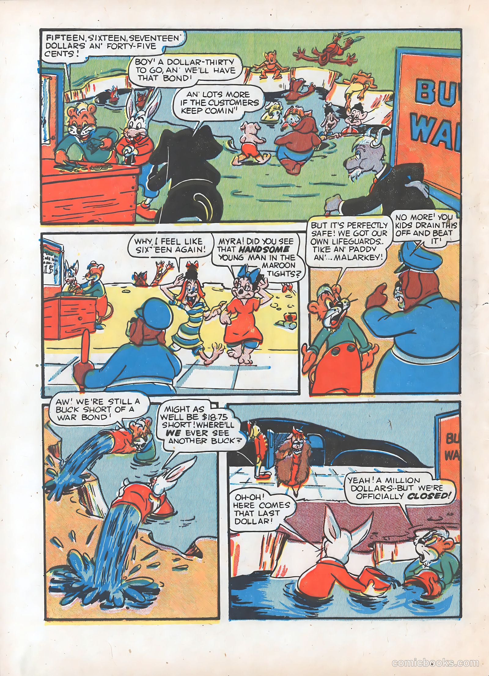 Ha Ha Comics #5 (1944) — page 50 of 60