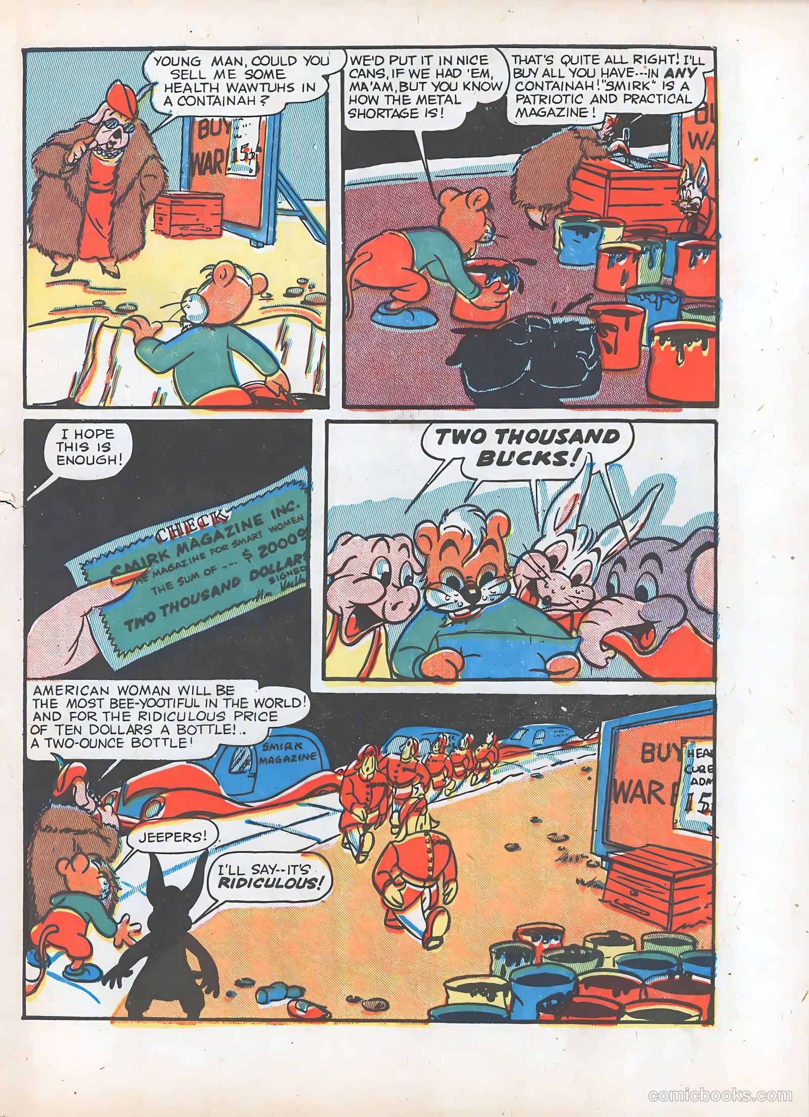 Ha Ha Comics #5 (1944) — page 51 of 60