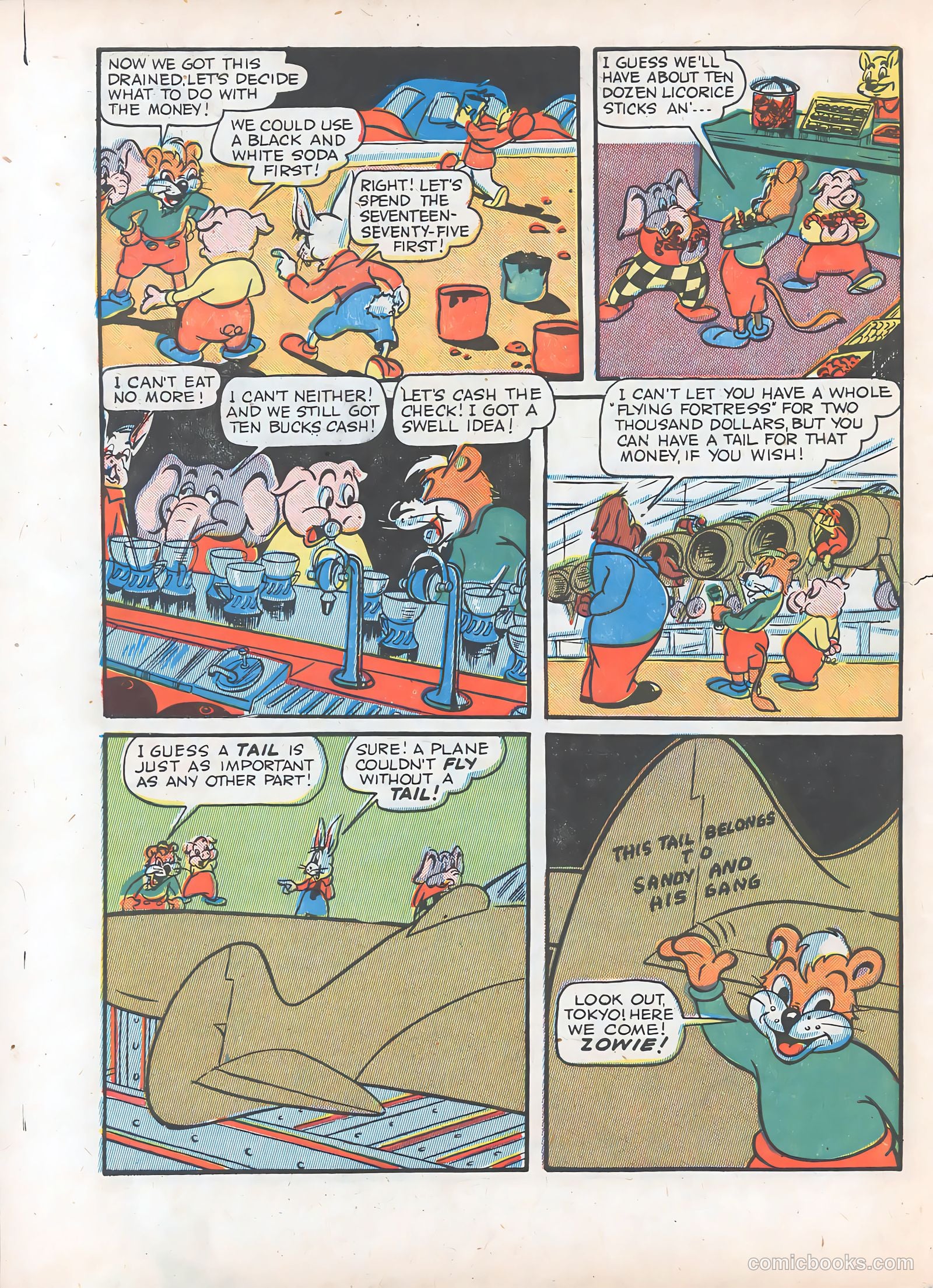 Ha Ha Comics #5 (1944) — page 52 of 60