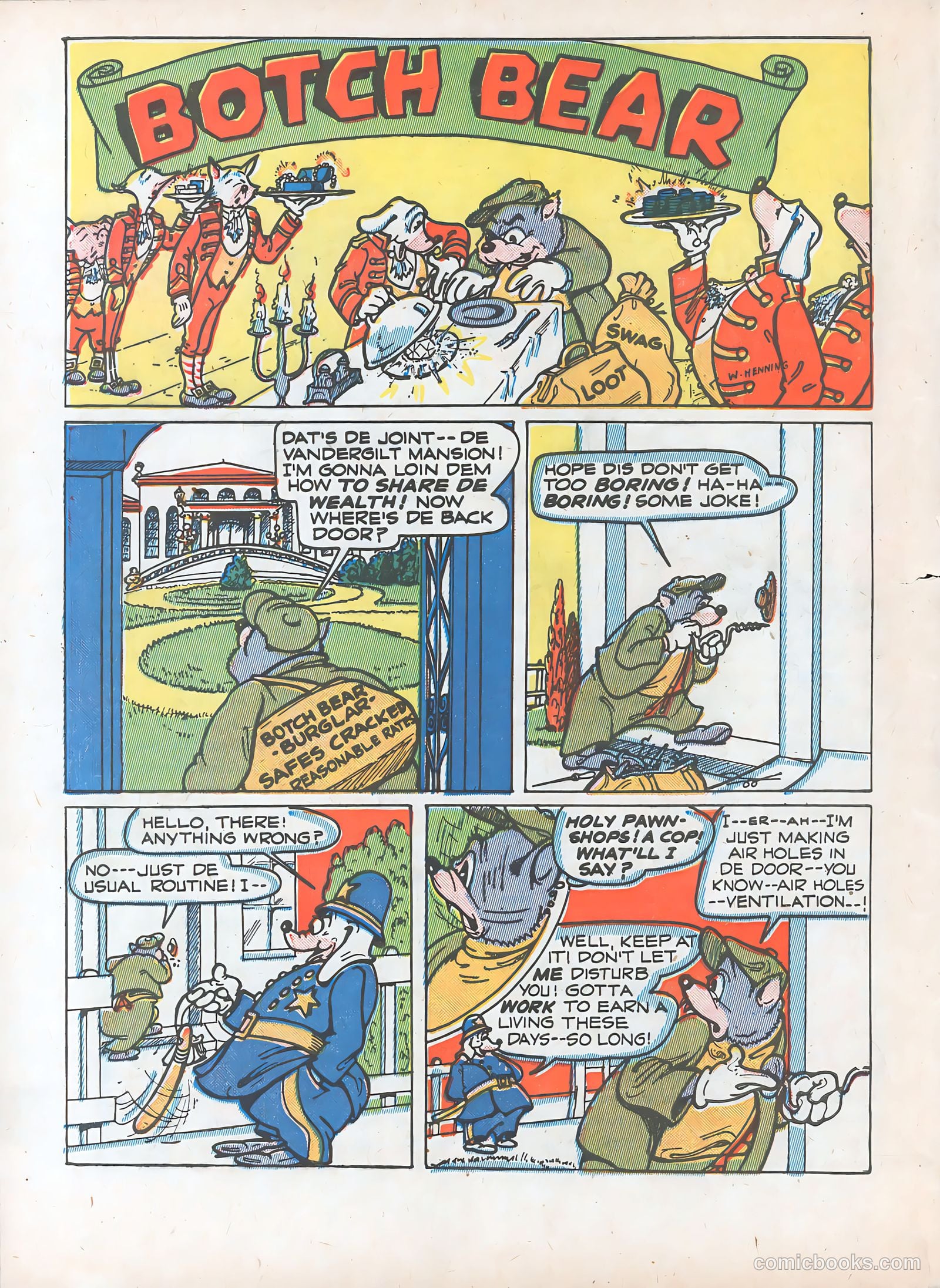 Ha Ha Comics #5 (1944) — page 54 of 60