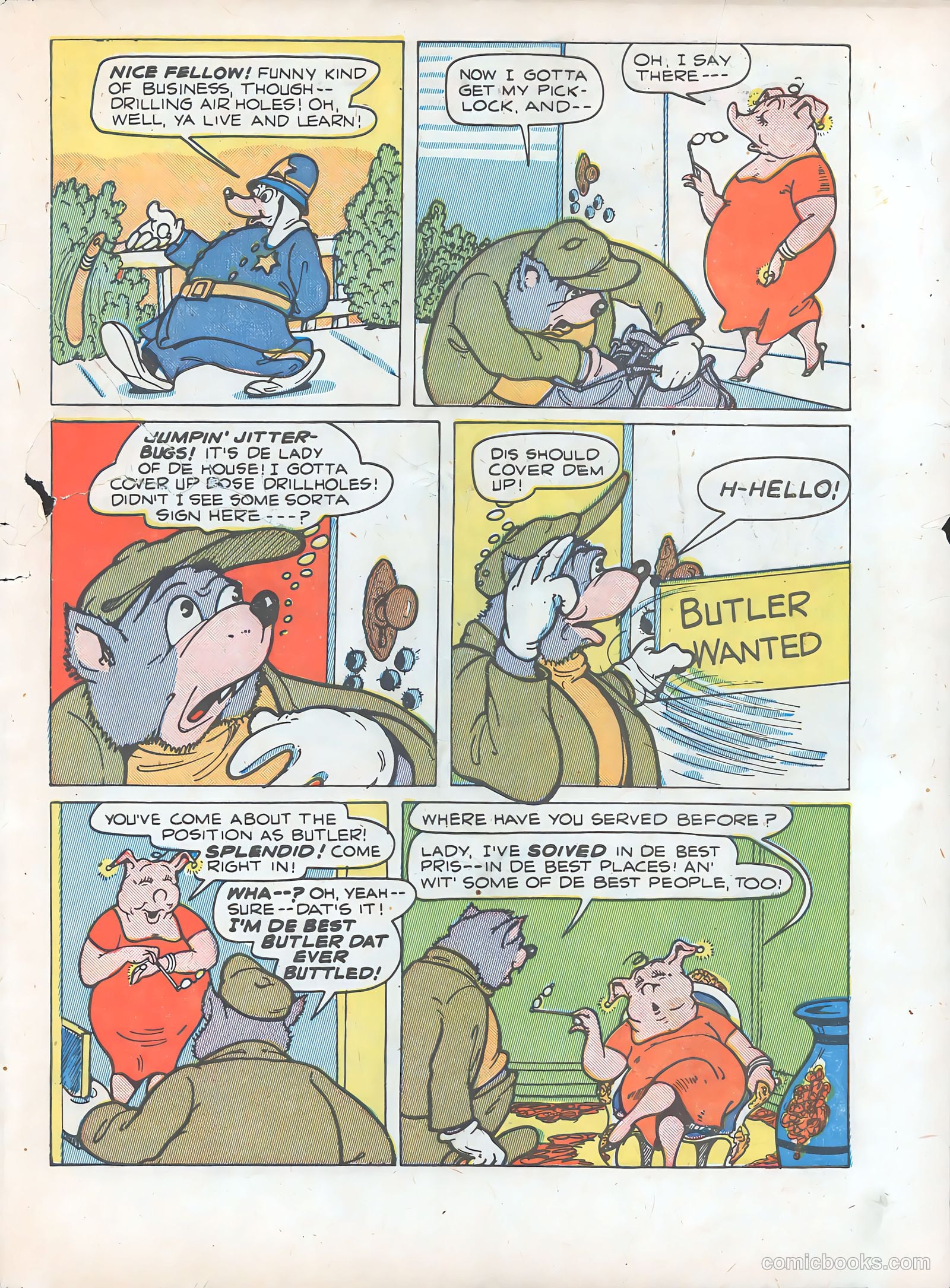 Ha Ha Comics #5 (1944) — page 55 of 60