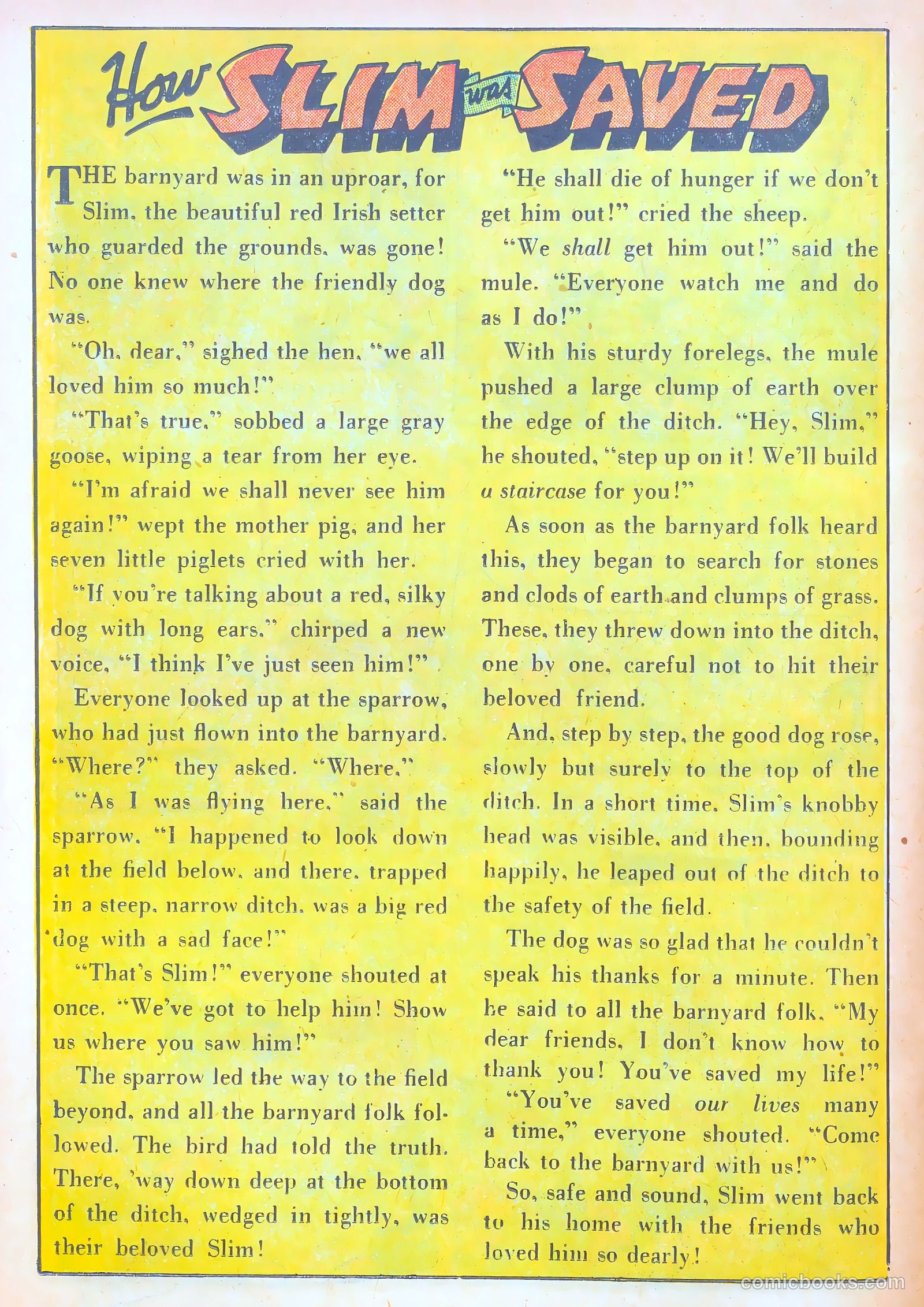 Ha Ha Comics #50 (1948) — page 36 of 52
