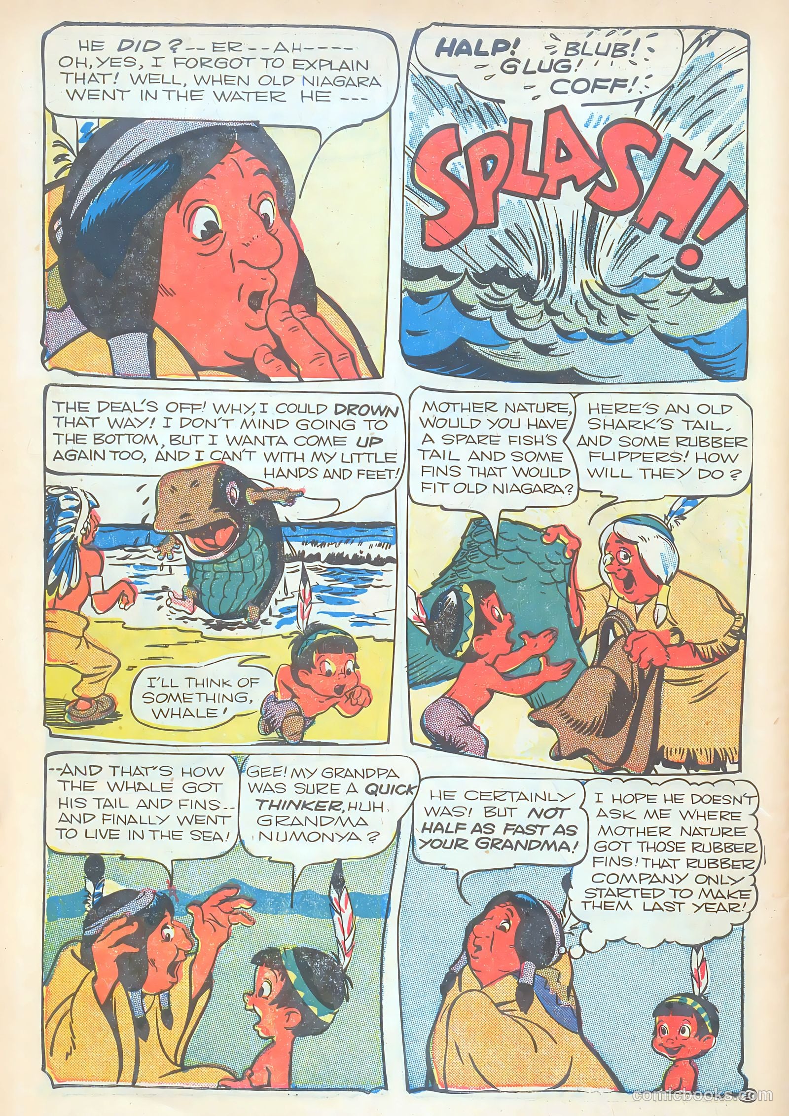 Ha Ha Comics #51 (1948) — page 50 of 52