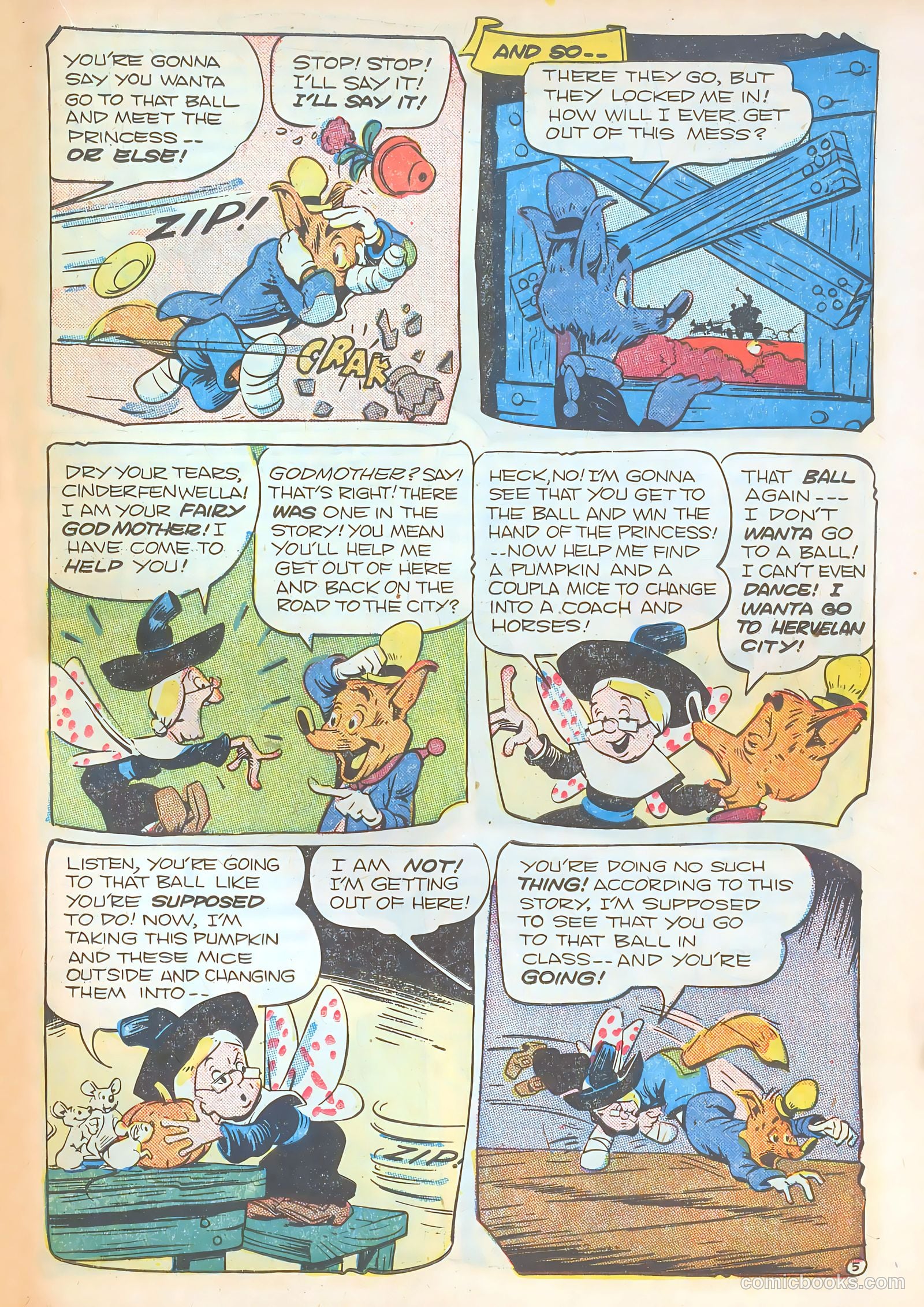 Ha Ha Comics #52 (1948) — page 33 of 52