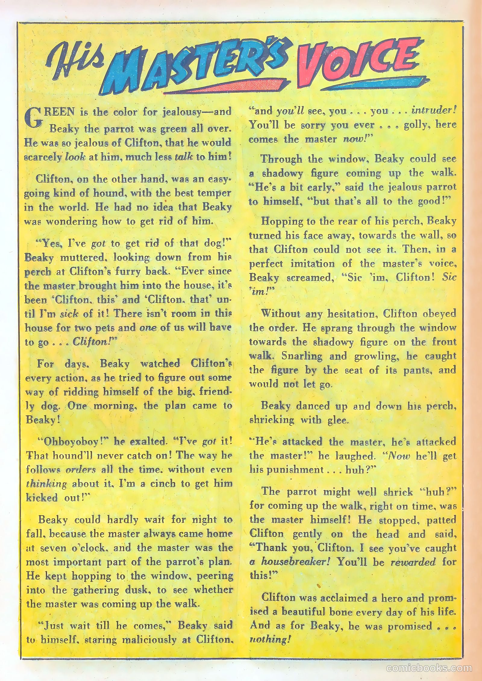 Ha Ha Comics #52 (1948) — page 36 of 52