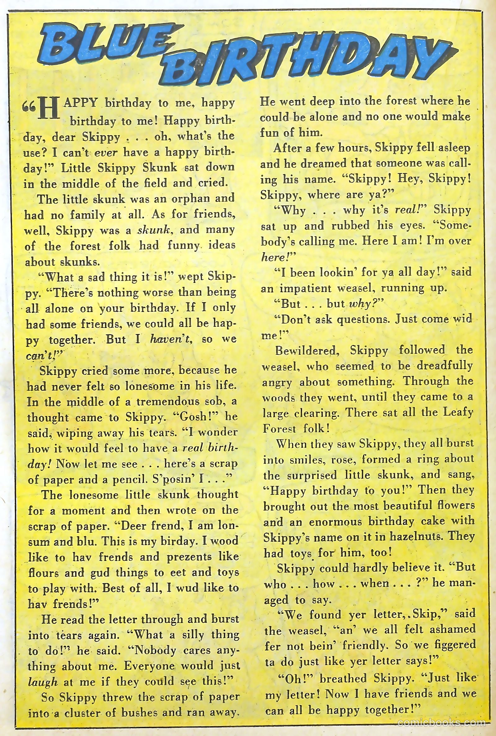 Ha Ha Comics #53 (1948) — page 20 of 52