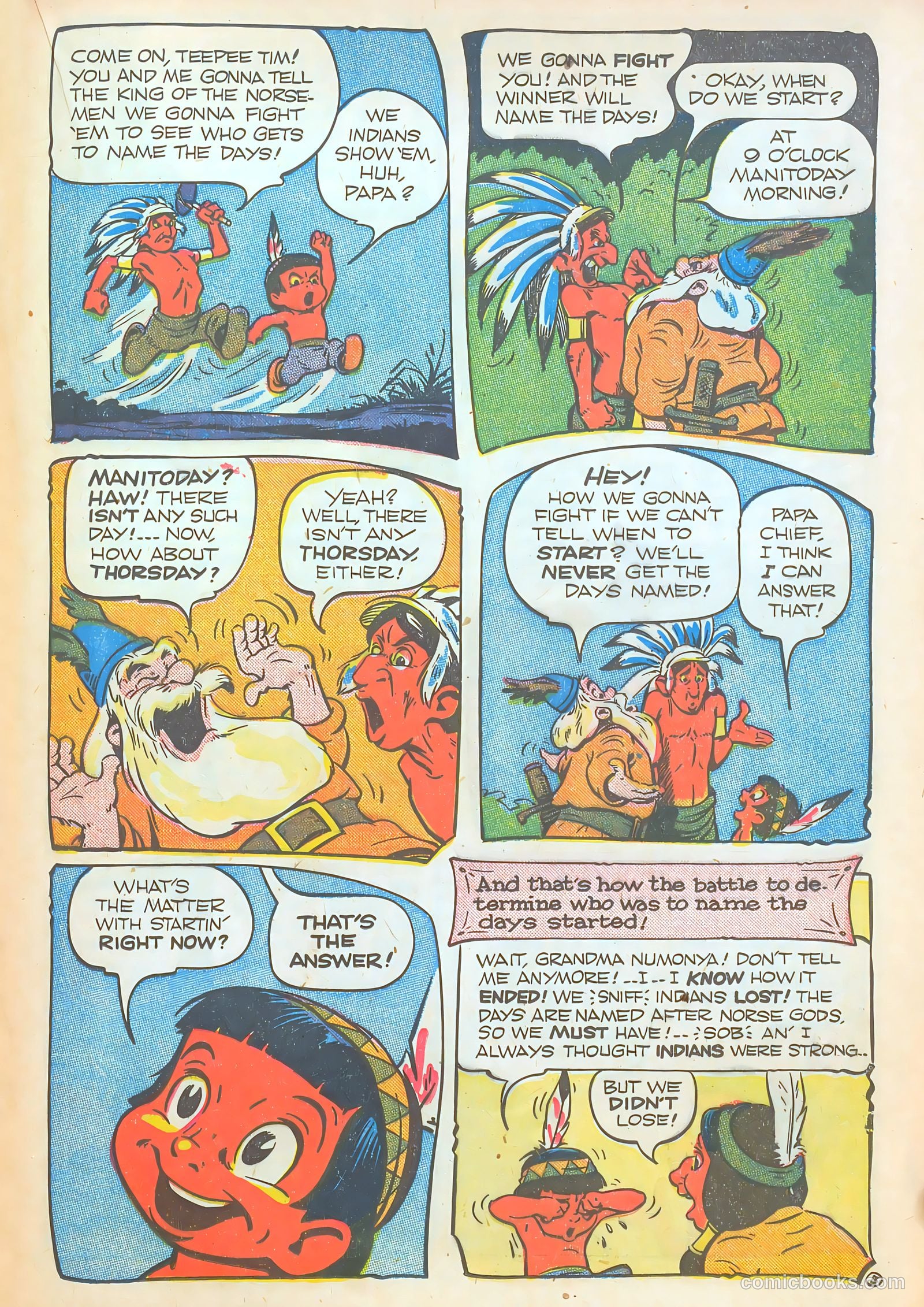 Ha Ha Comics #54 (1948) — page 31 of 52