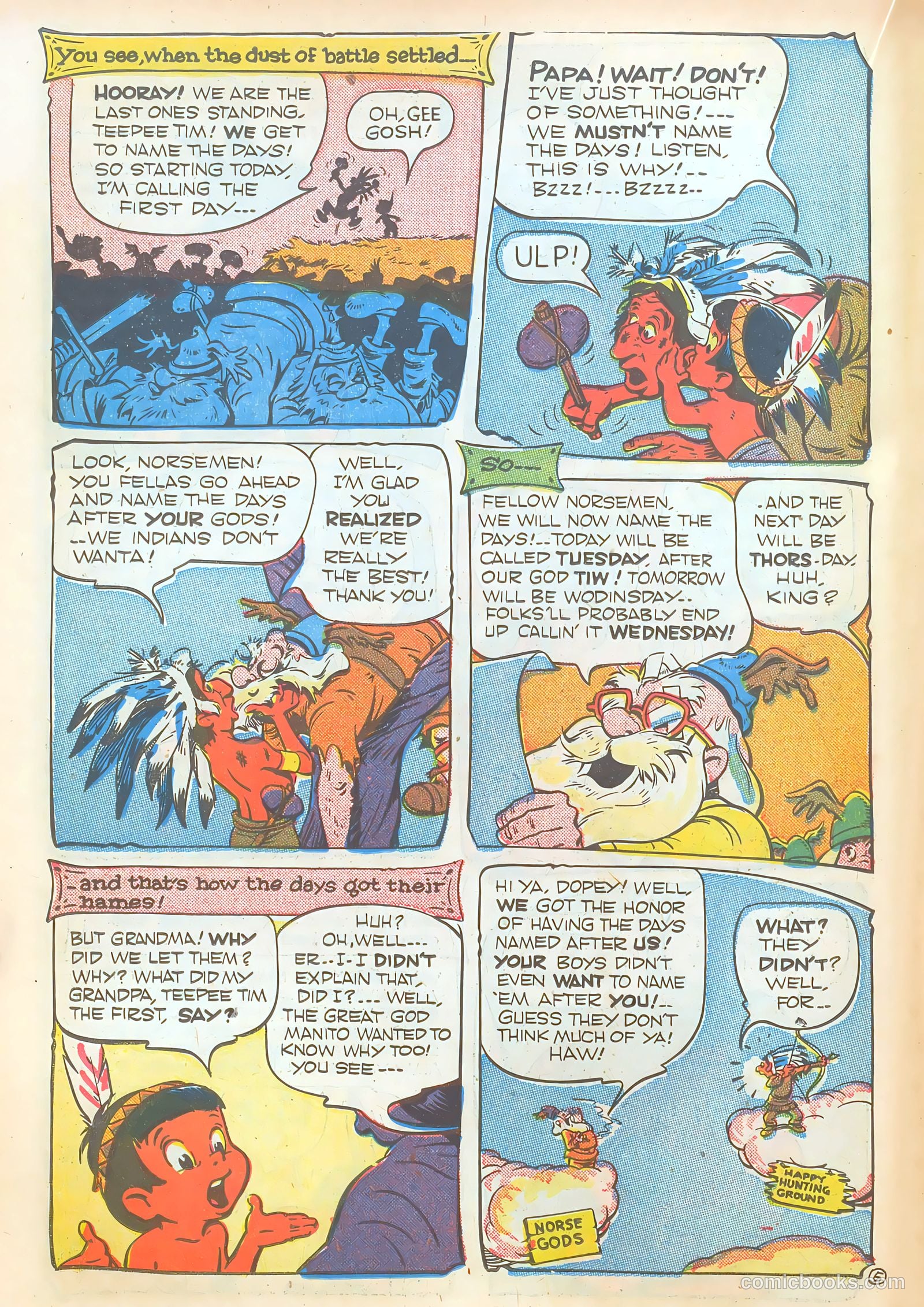 Ha Ha Comics #54 (1948) — page 32 of 52