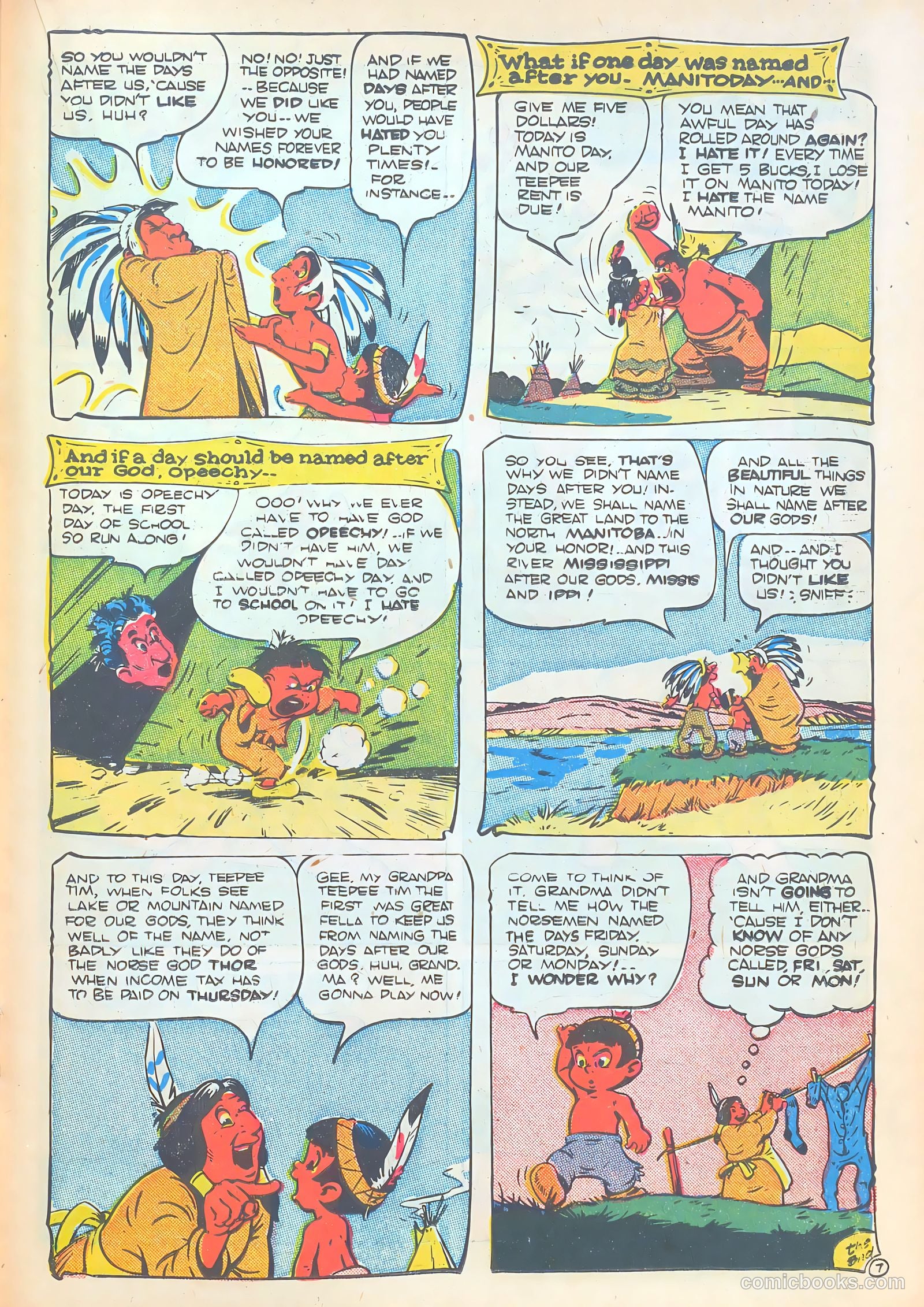 Ha Ha Comics #54 (1948) — page 33 of 52