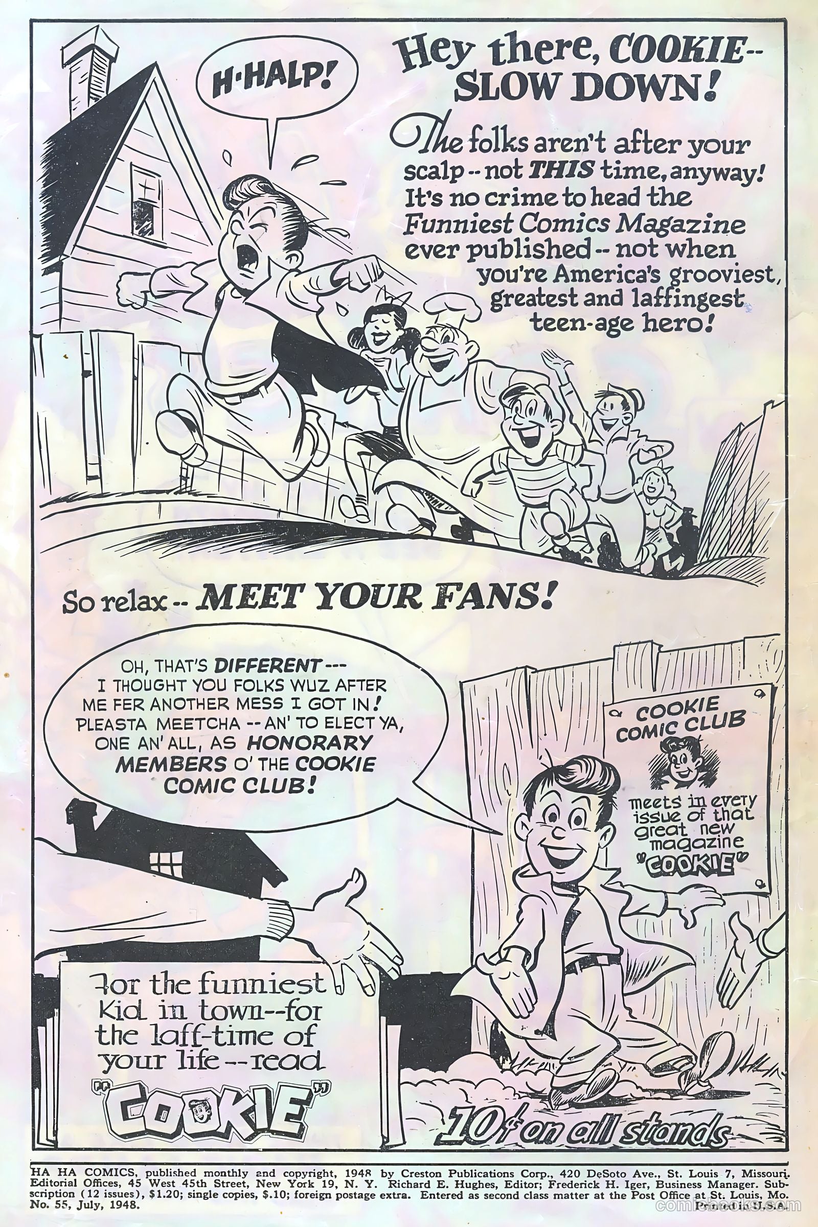 Ha Ha Comics #55 (1948) — page 2 of 52