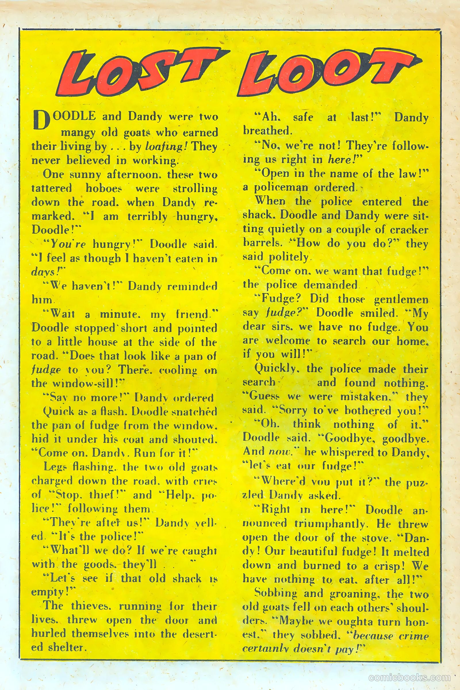 Ha Ha Comics #55 (1948) — page 34 of 52