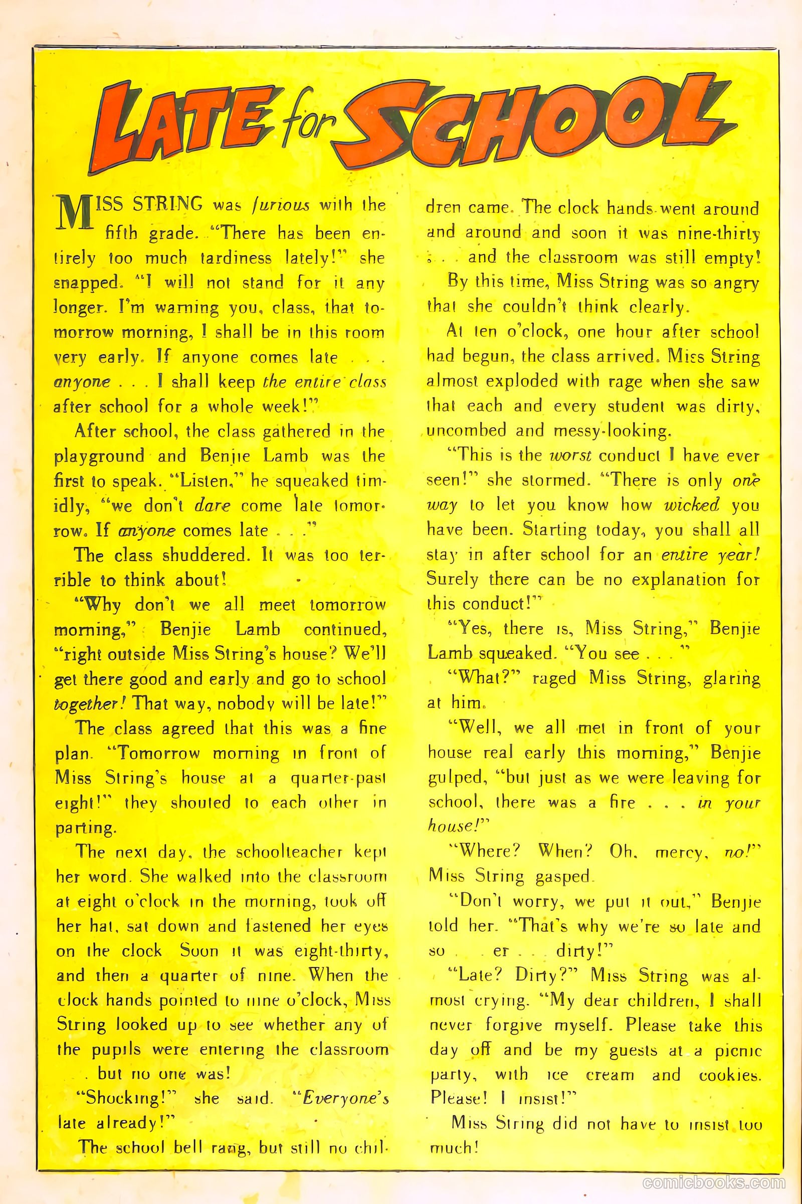 Ha Ha Comics #56 (1948) — page 18 of 52