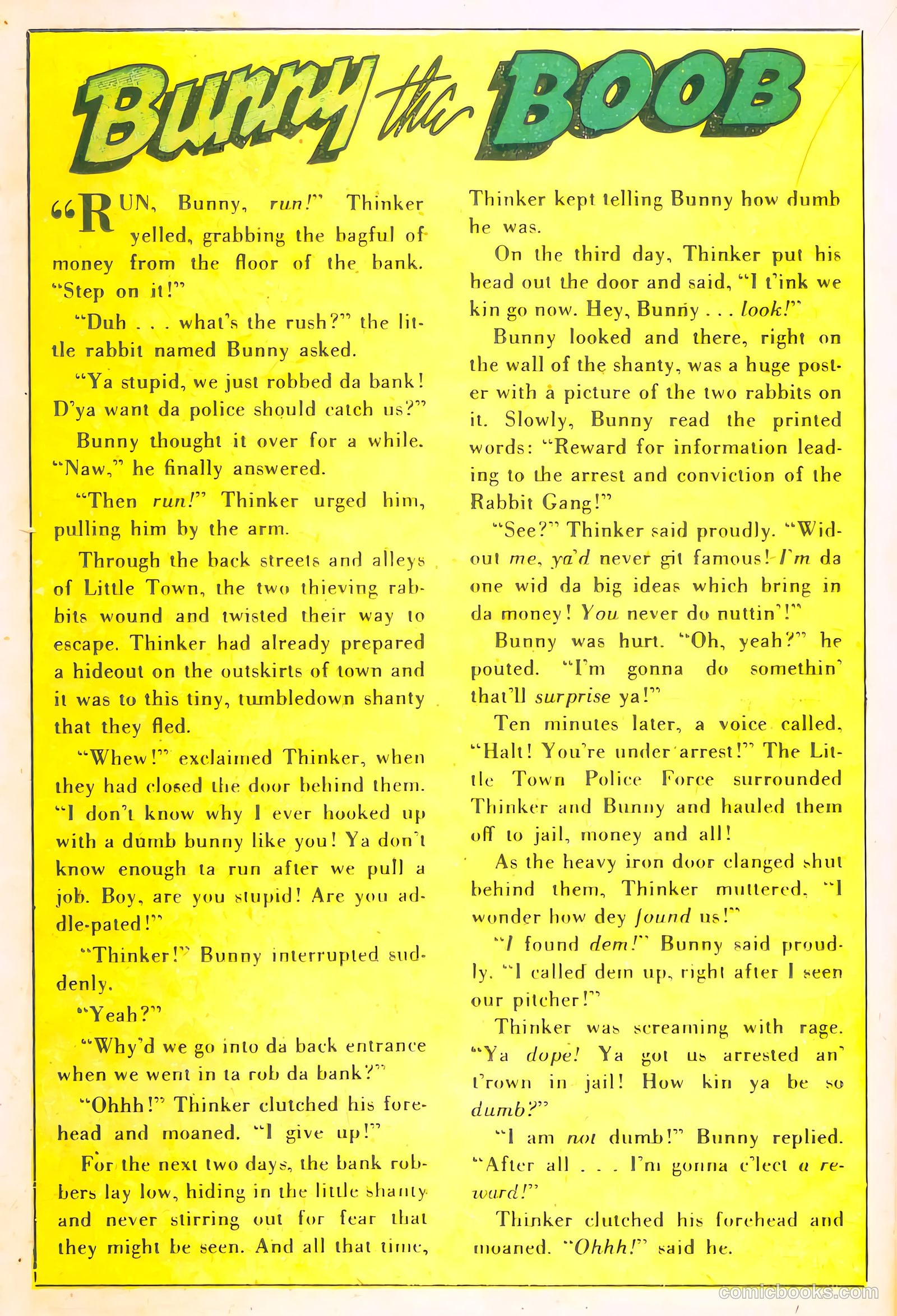 Ha Ha Comics #56 (1948) — page 34 of 52