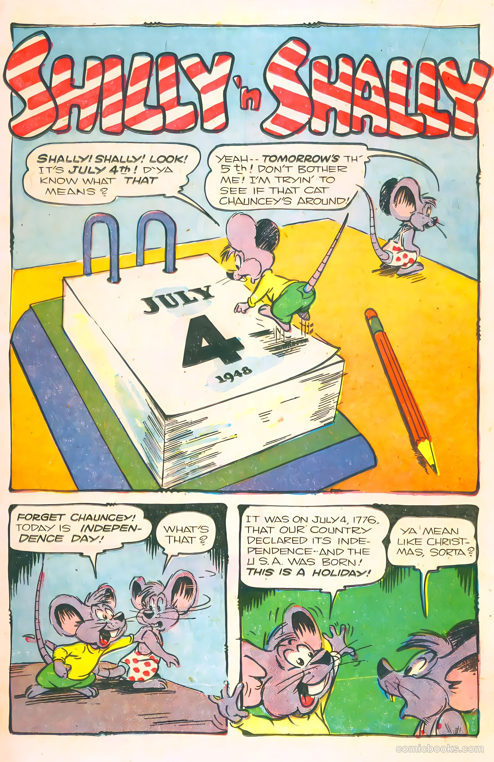Ha Ha Comics #56 (1948) — page 35 of 52