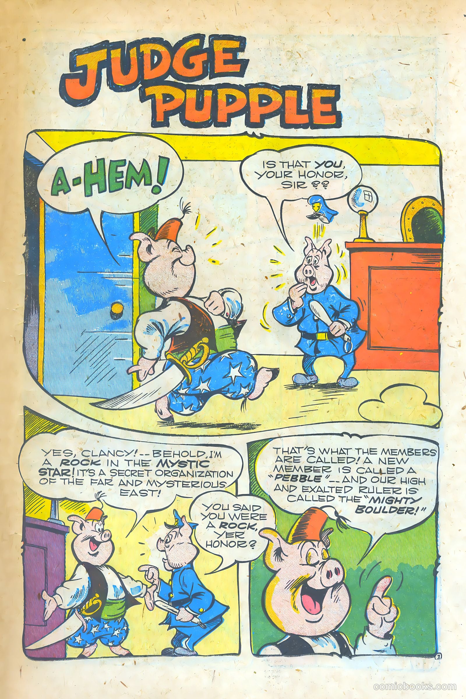 Ha Ha Comics #58 (1948) — page 21 of 52
