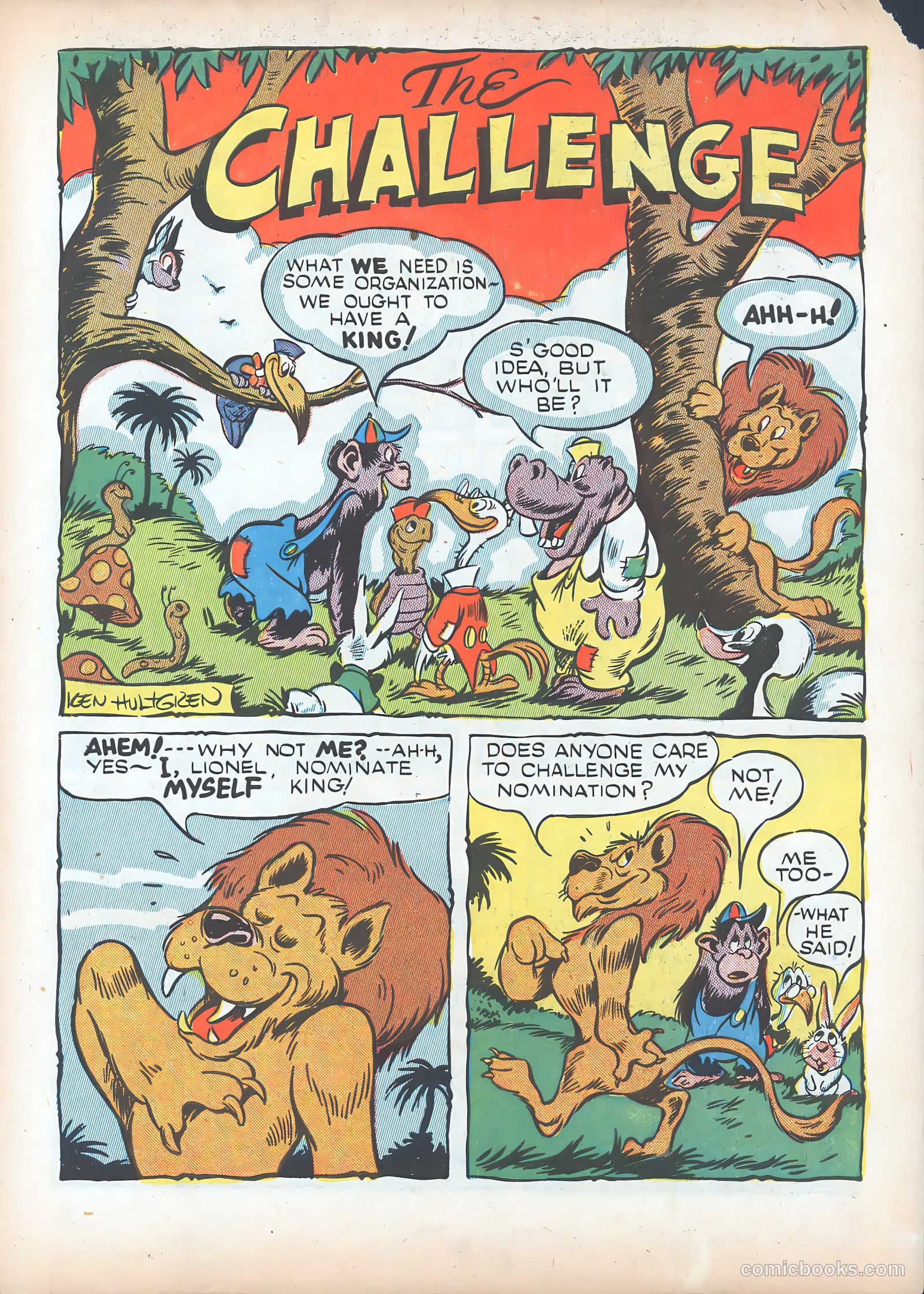 Ha Ha Comics #6 (1944) — page 3 of 60