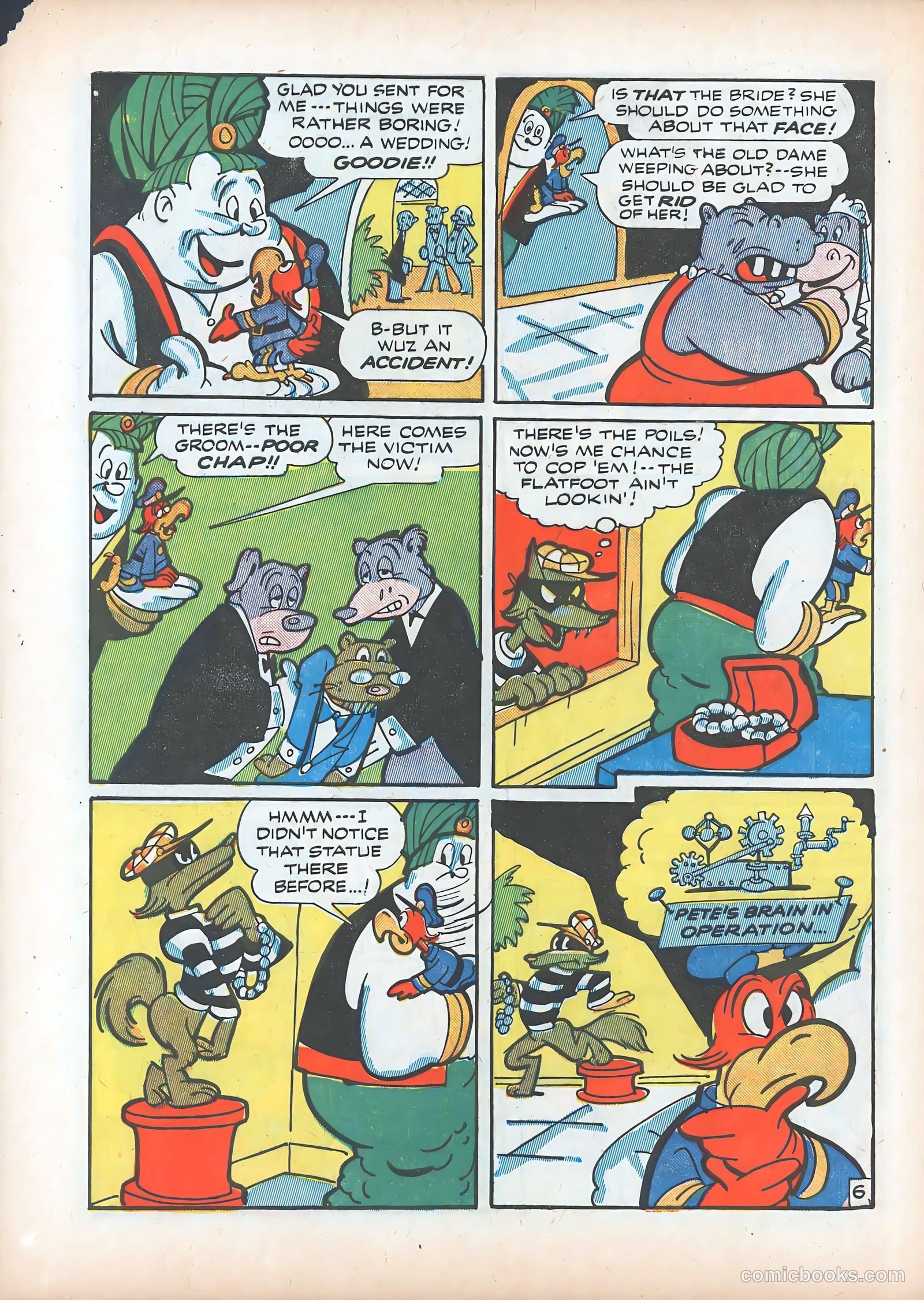 Ha Ha Comics #6 (1944) — page 14 of 60