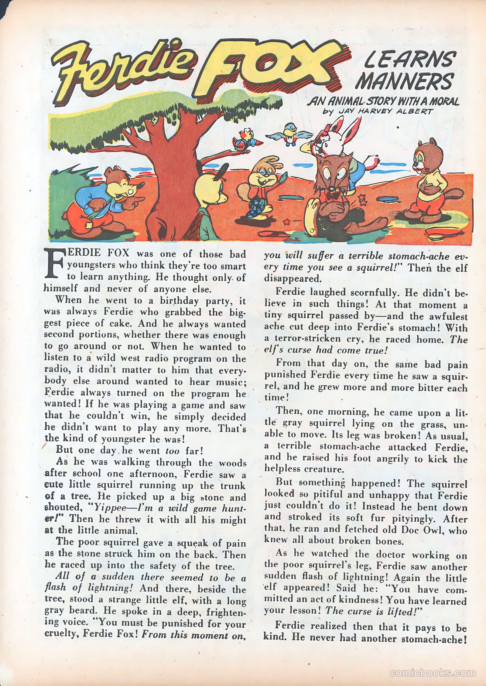 Ha Ha Comics #6 (1944) — page 18 of 60