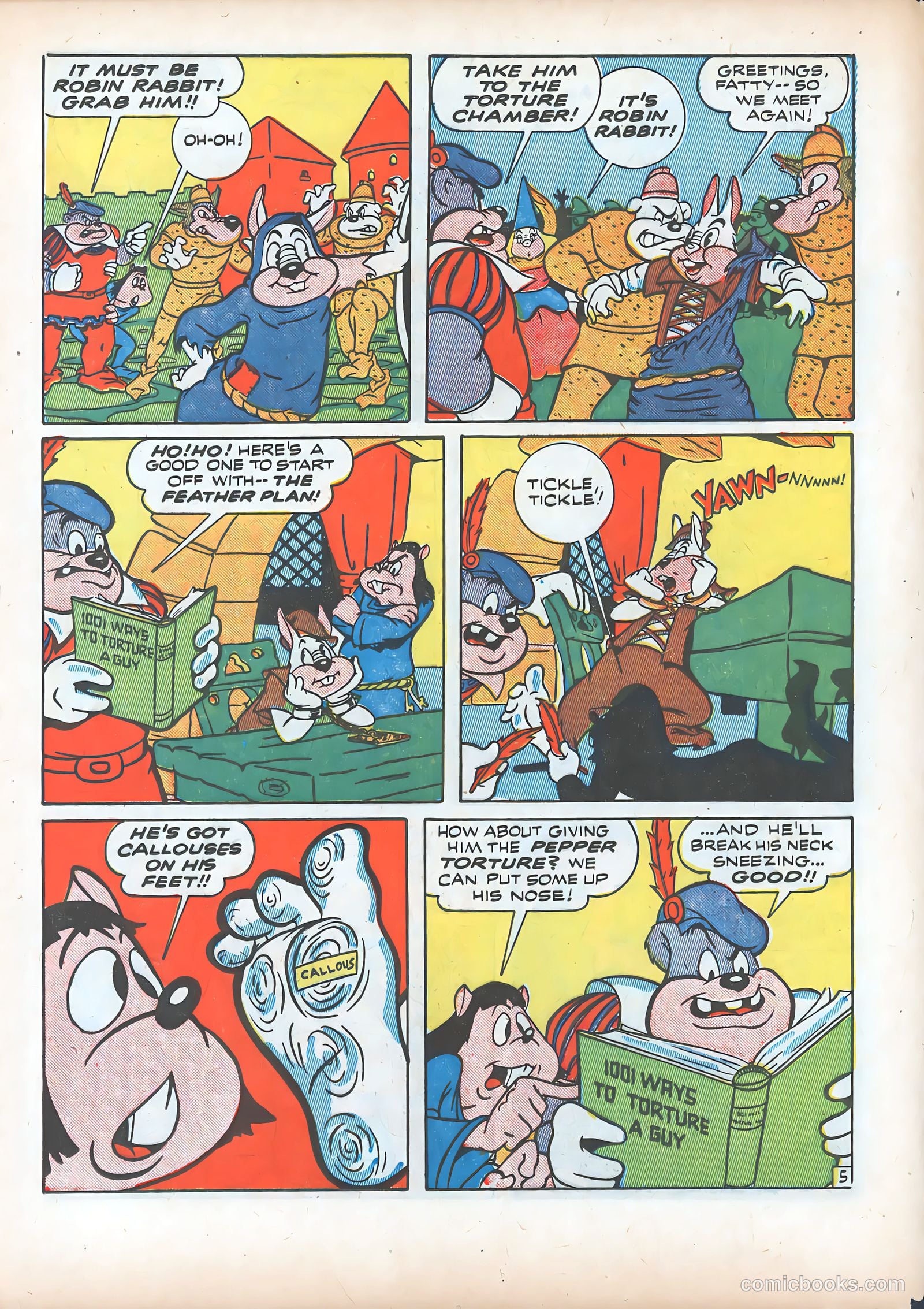 Ha Ha Comics #6 (1944) — page 31 of 60