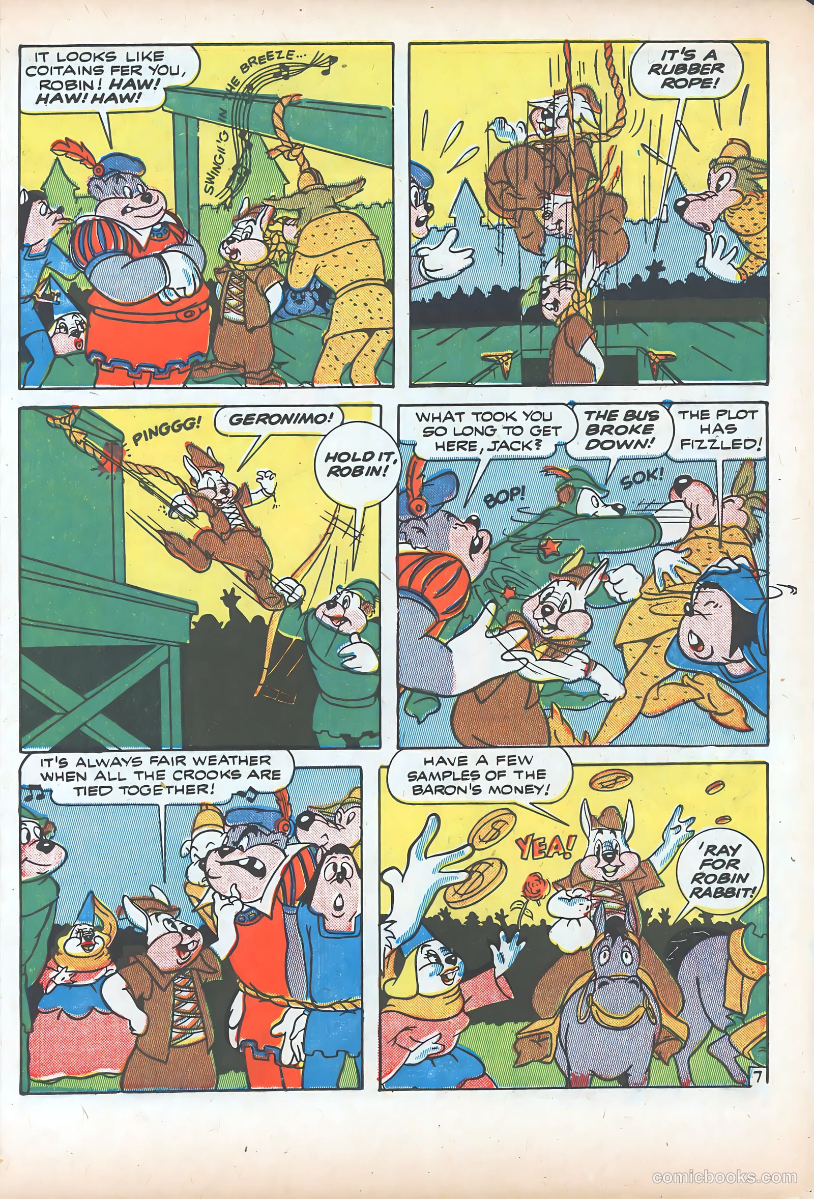 Ha Ha Comics #6 (1944) — page 33 of 60