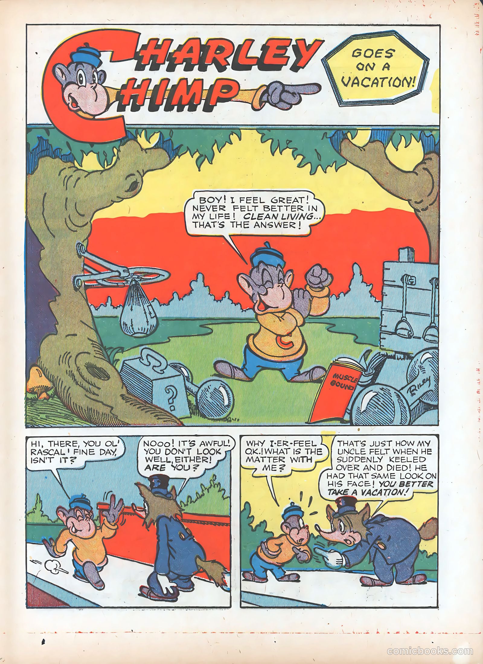 Ha Ha Comics #6 (1944) — page 45 of 60