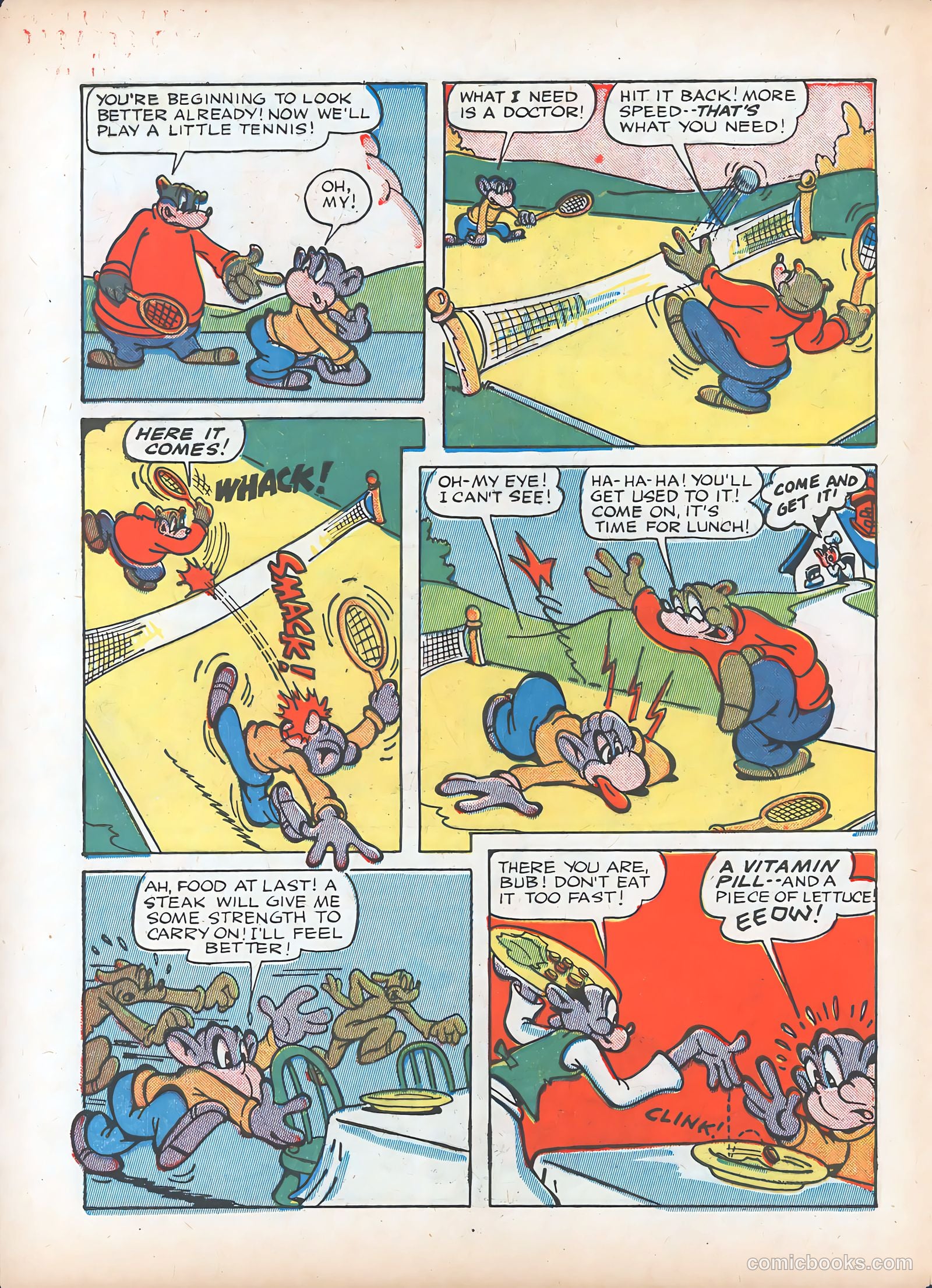 Ha Ha Comics #6 (1944) — page 48 of 60
