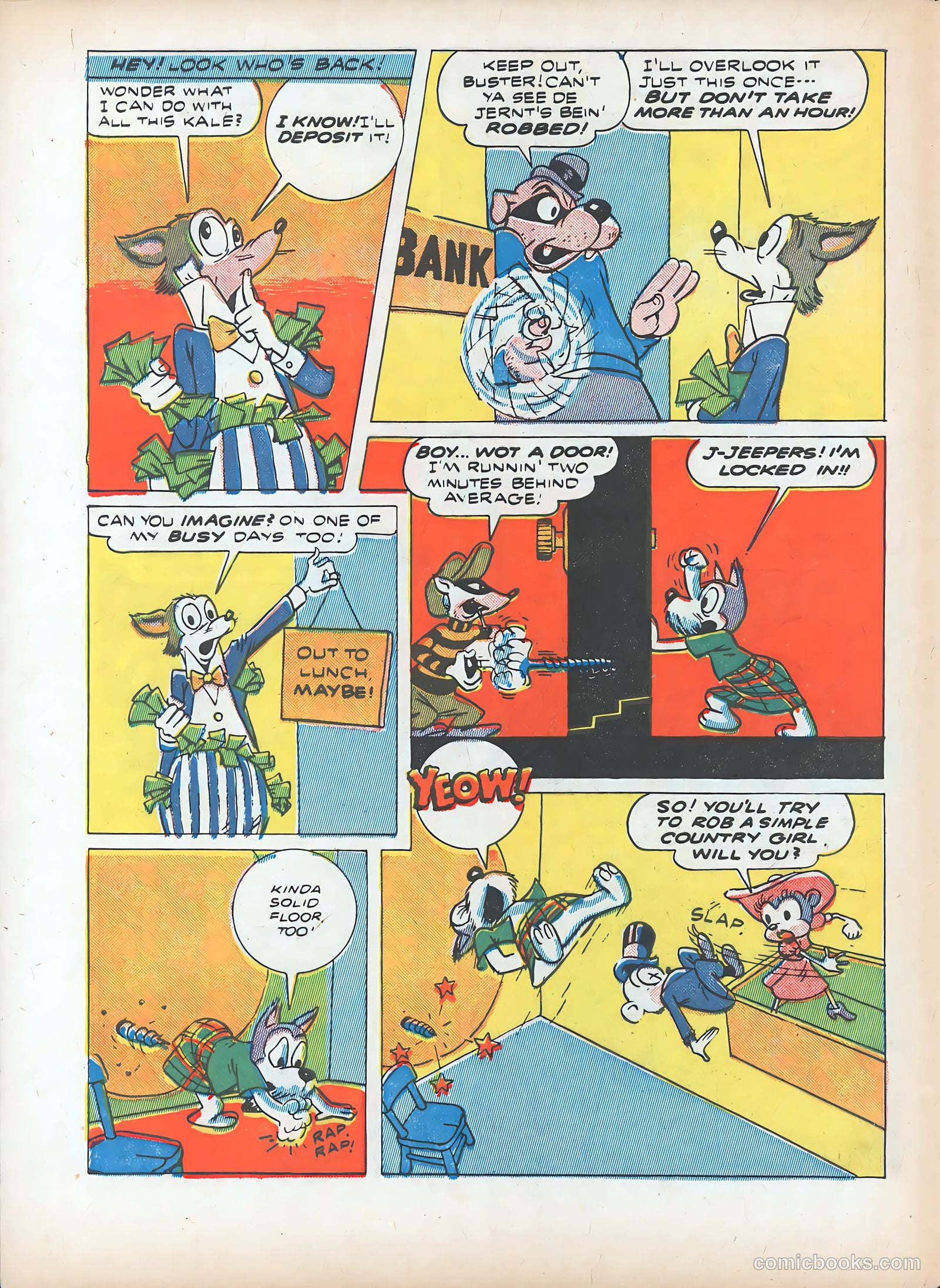 Ha Ha Comics #6 (1944) — page 56 of 60