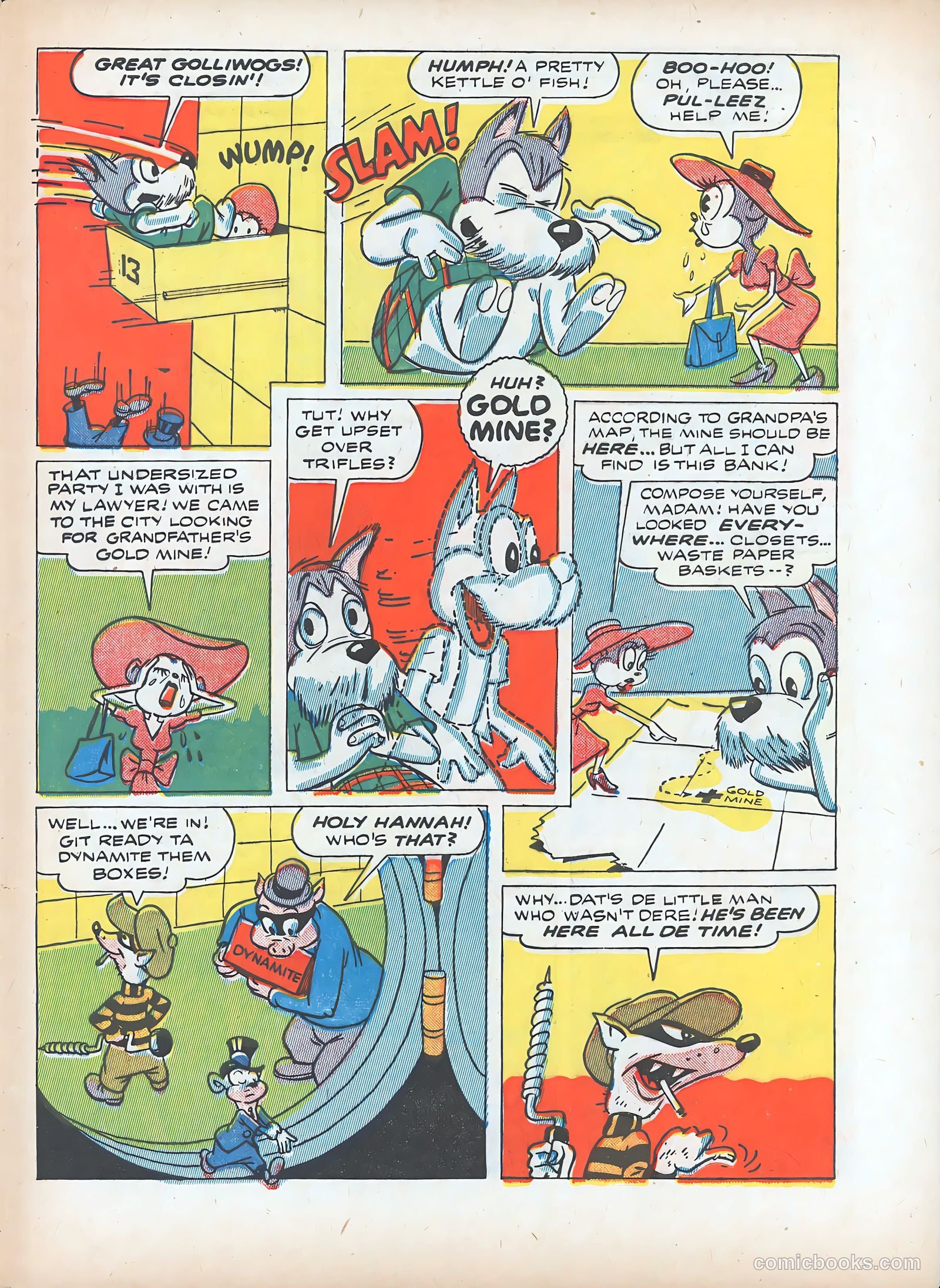 Ha Ha Comics #6 (1944) — page 57 of 60