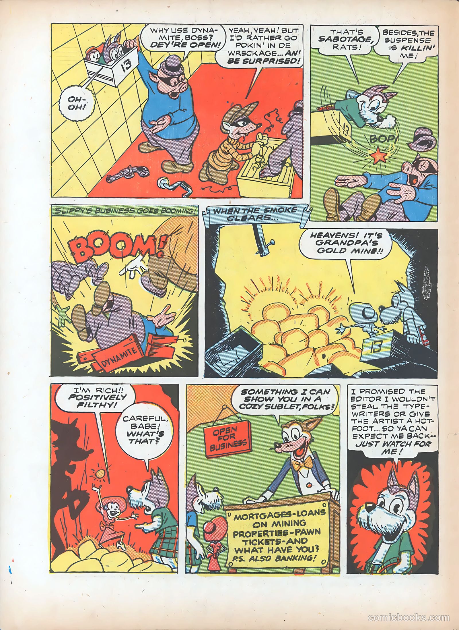 Ha Ha Comics #6 (1944) — page 58 of 60
