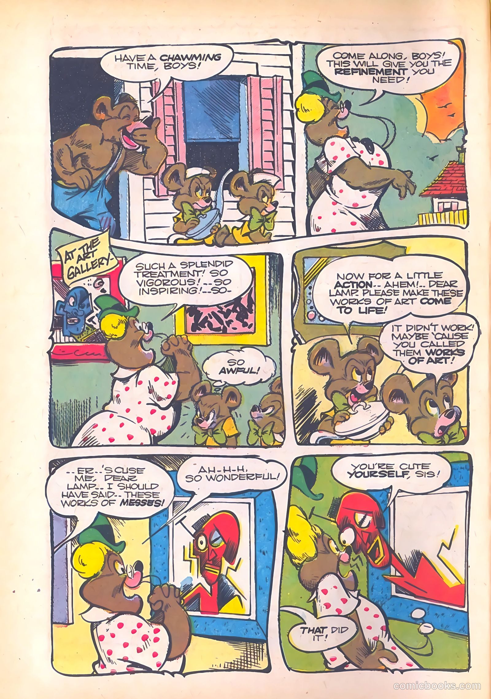 Ha Ha Comics #61 (1949) — page 6 of 52
