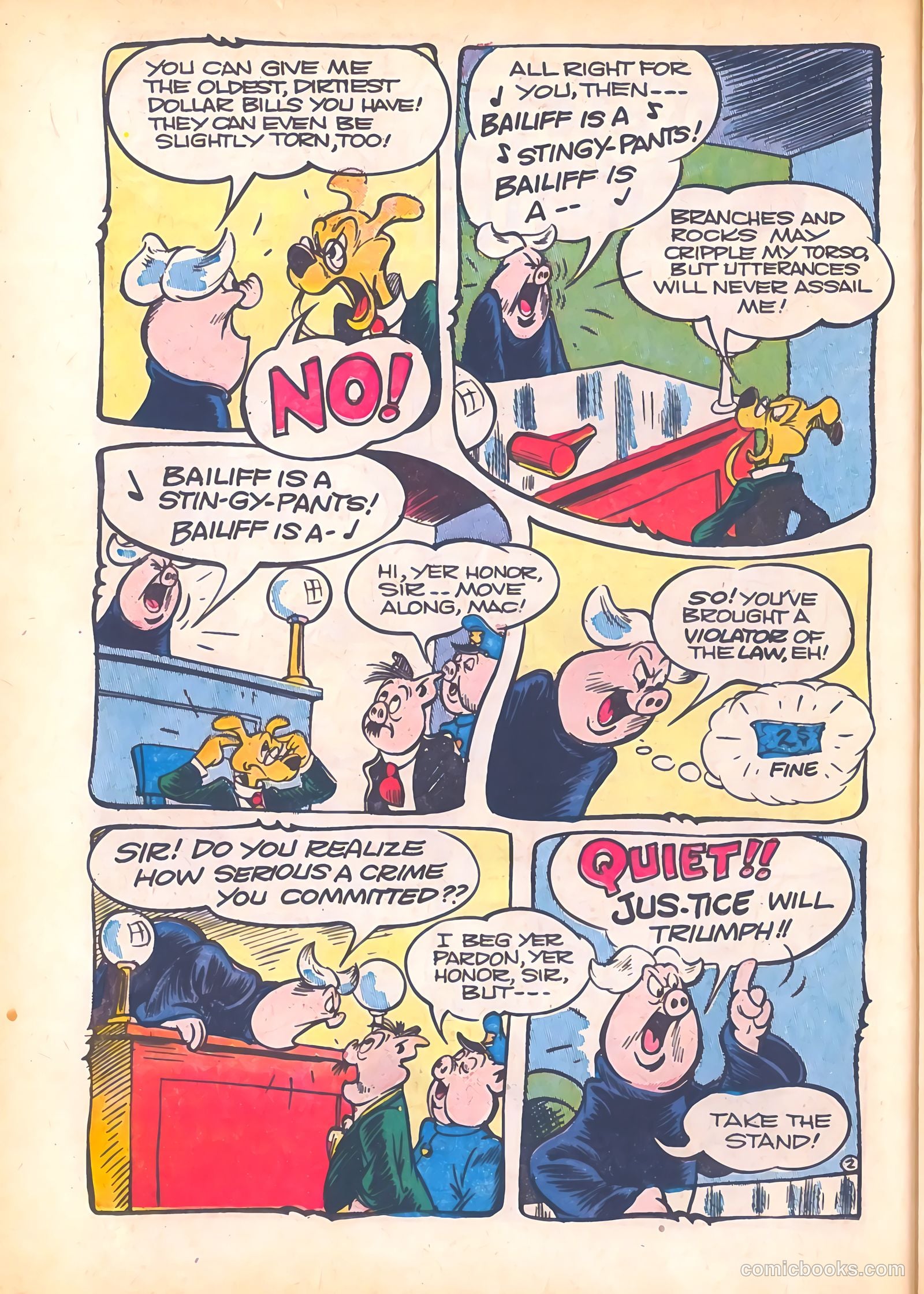 Ha Ha Comics #61 (1949) — page 36 of 52