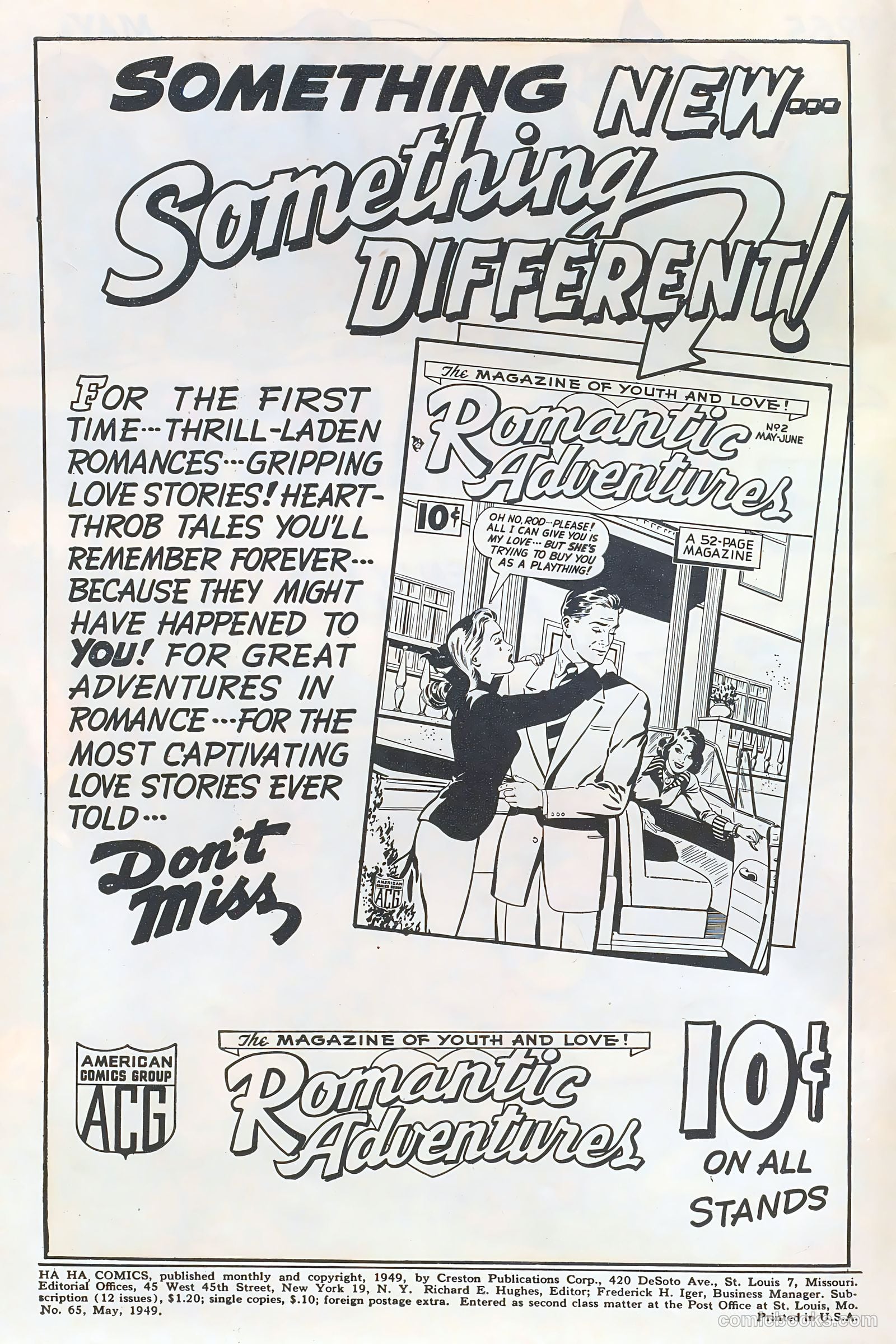 Ha Ha Comics #65 (1949) — page 2 of 52