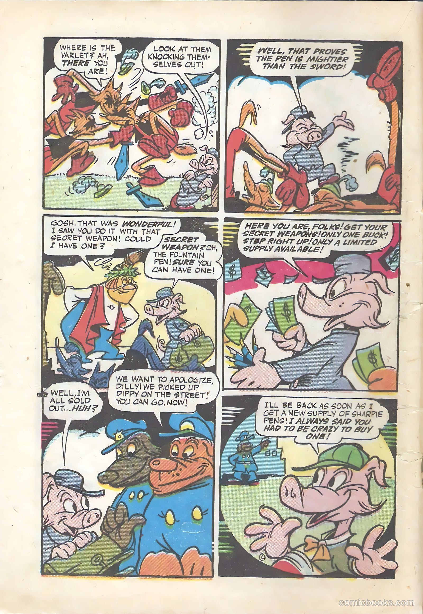 Ha Ha Comics #68 (1949) — page 22 of 52
