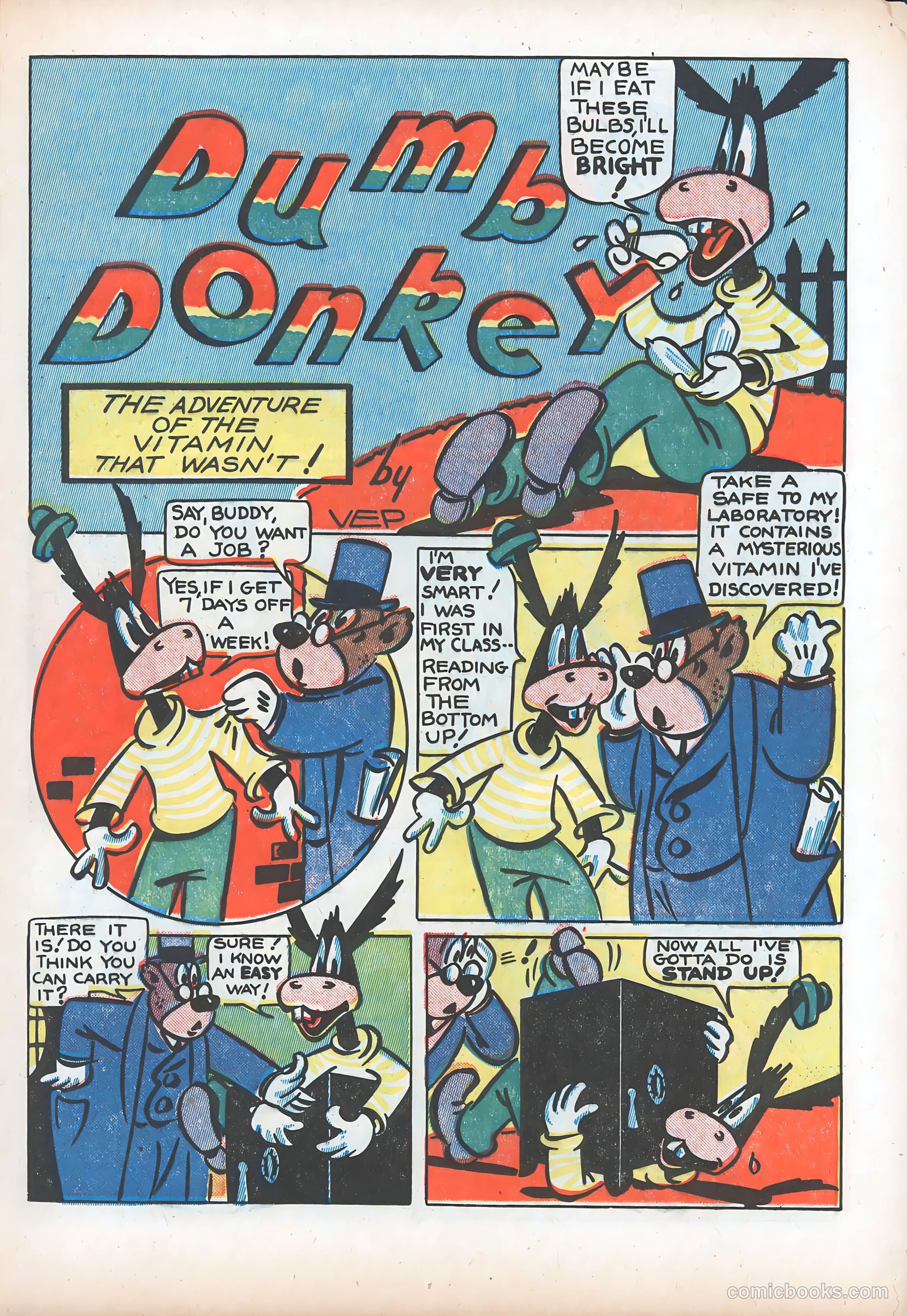 Ha Ha Comics #7 (1944) — page 25 of 60