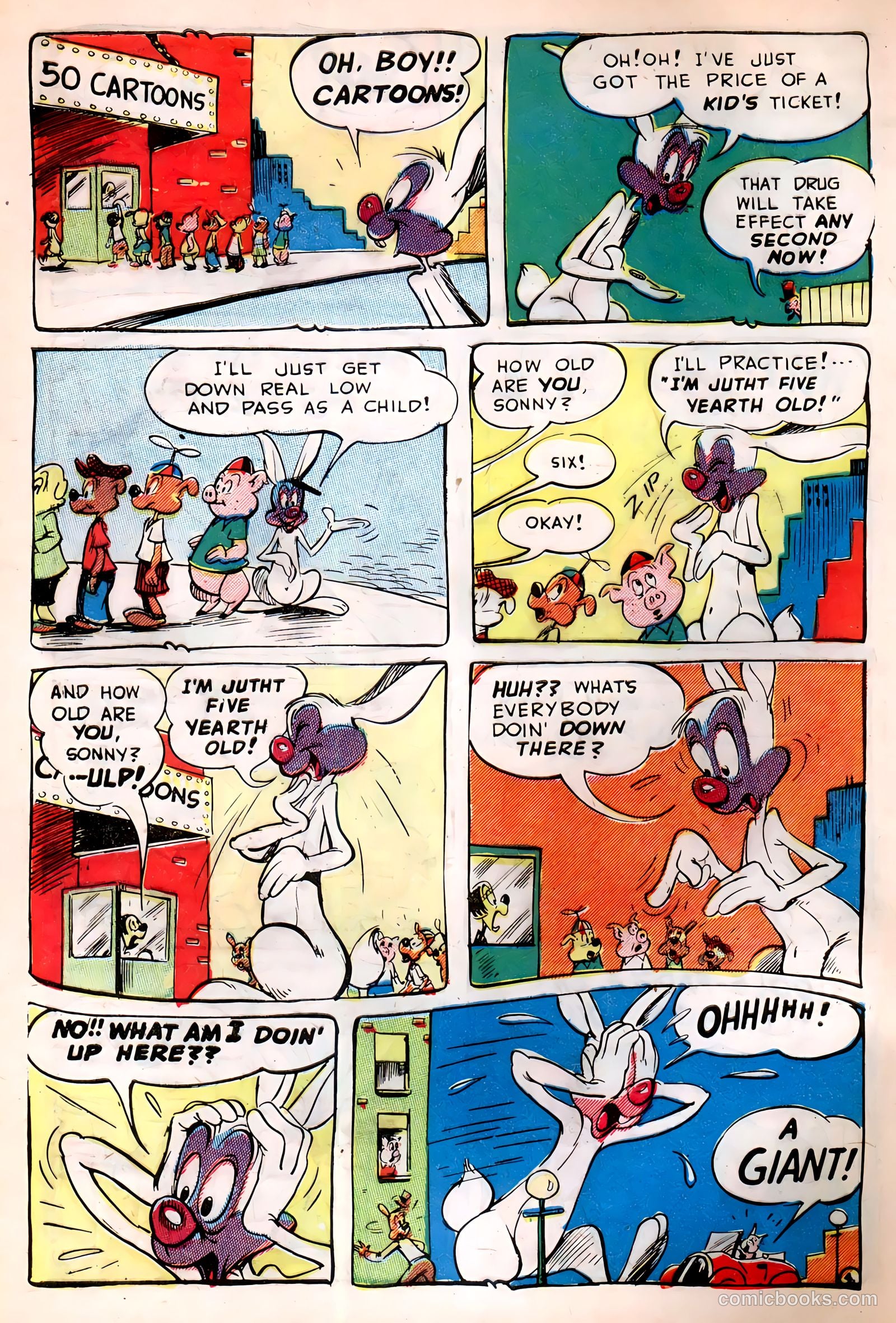 Ha Ha Comics #70 (1950) — page 6 of 52