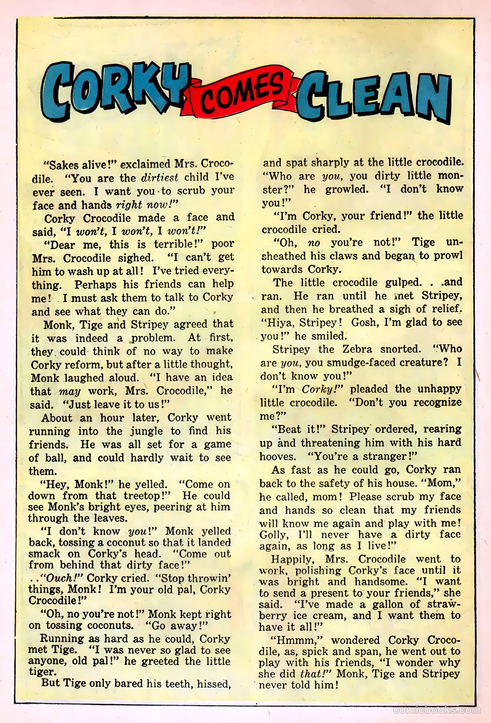 Ha Ha Comics #70 (1950) — page 16 of 52