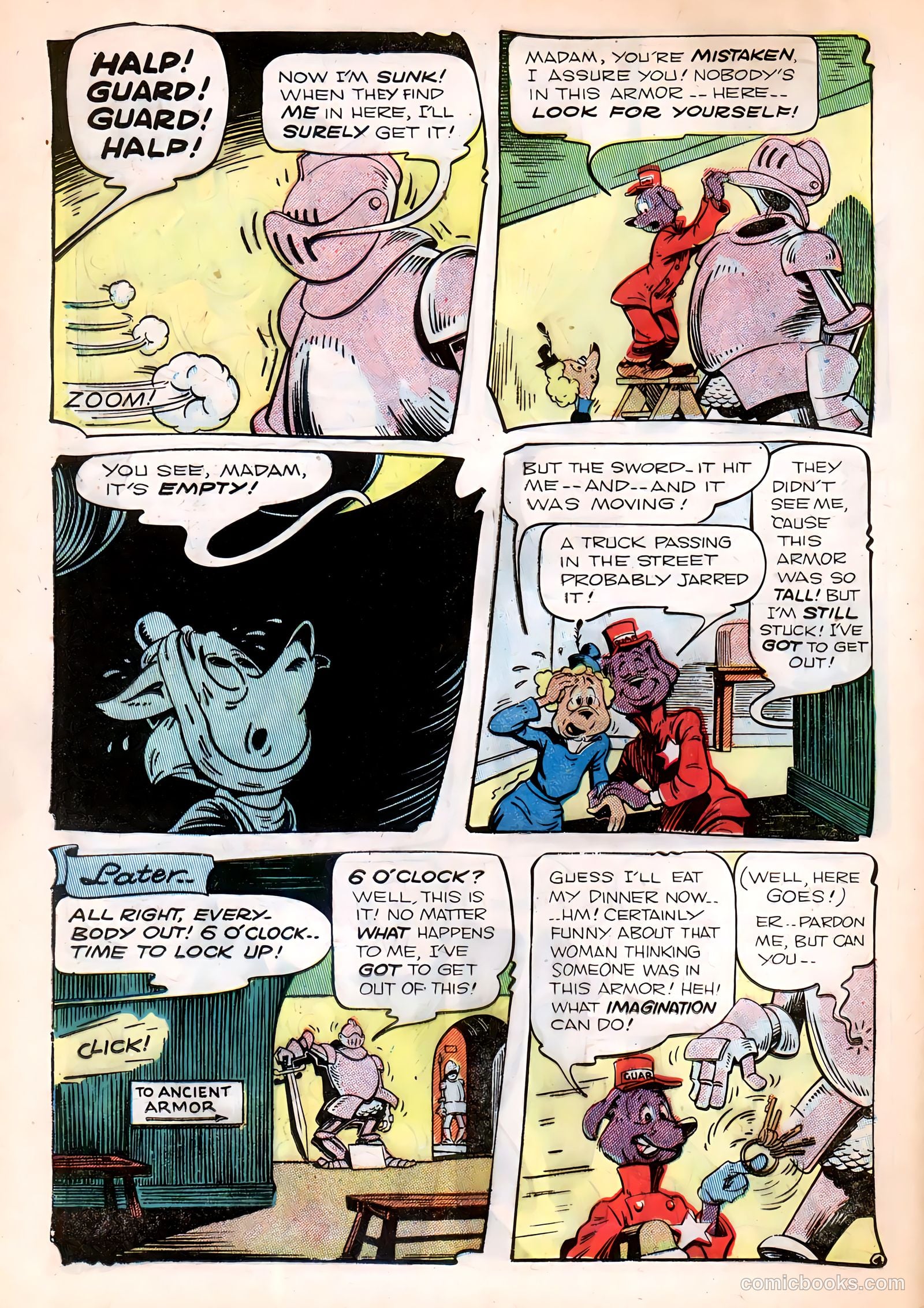 Ha Ha Comics #70 (1950) — page 36 of 52