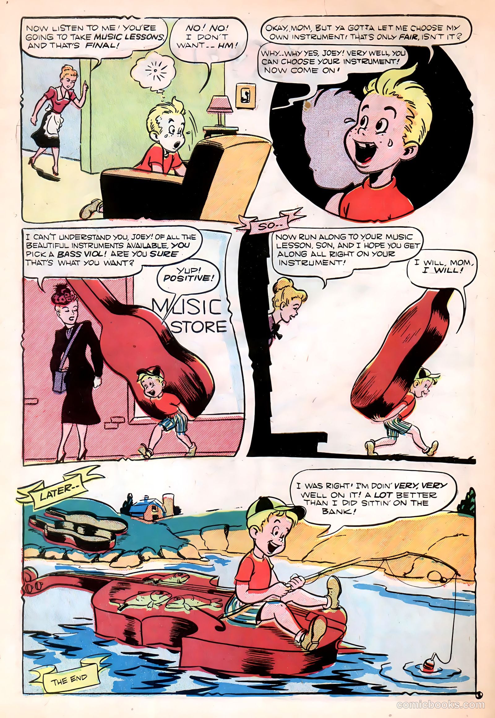 Ha Ha Comics #70 (1950) — page 42 of 52