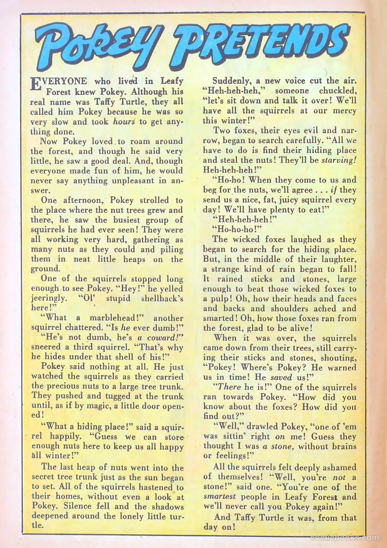 Ha Ha Comics #71 (1950) — page 12 of 52